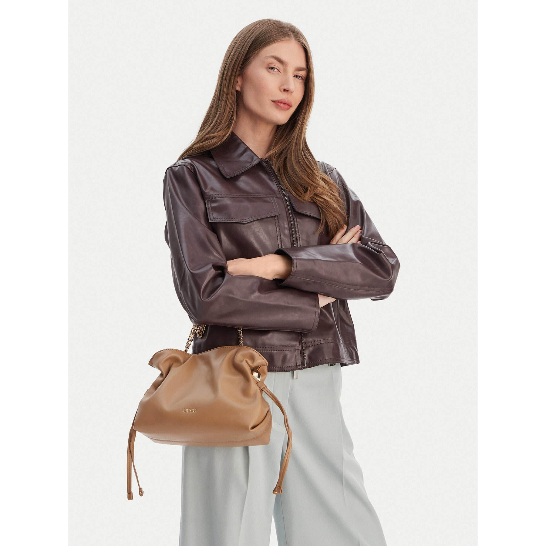 Дамска чанта Liu Jo AA6099 E0958 Кафяв