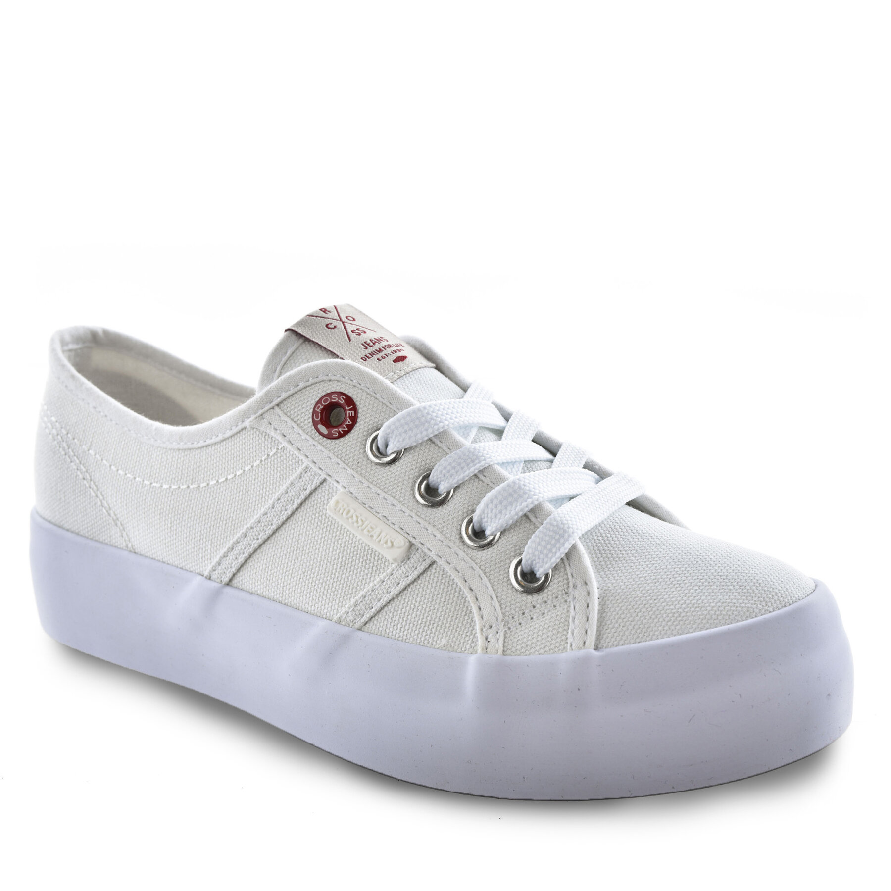 Teniși Cross Jeans LL2R4040C WHITE