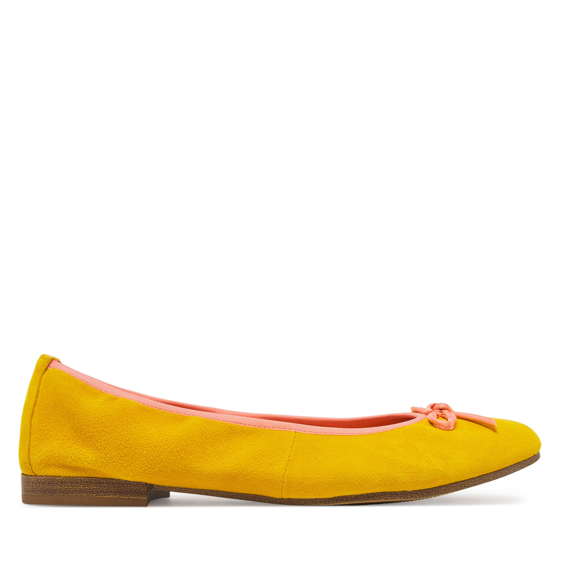Damskie Baleriny Tamaris, Rozmiar 39 Żółty 1-22166-44