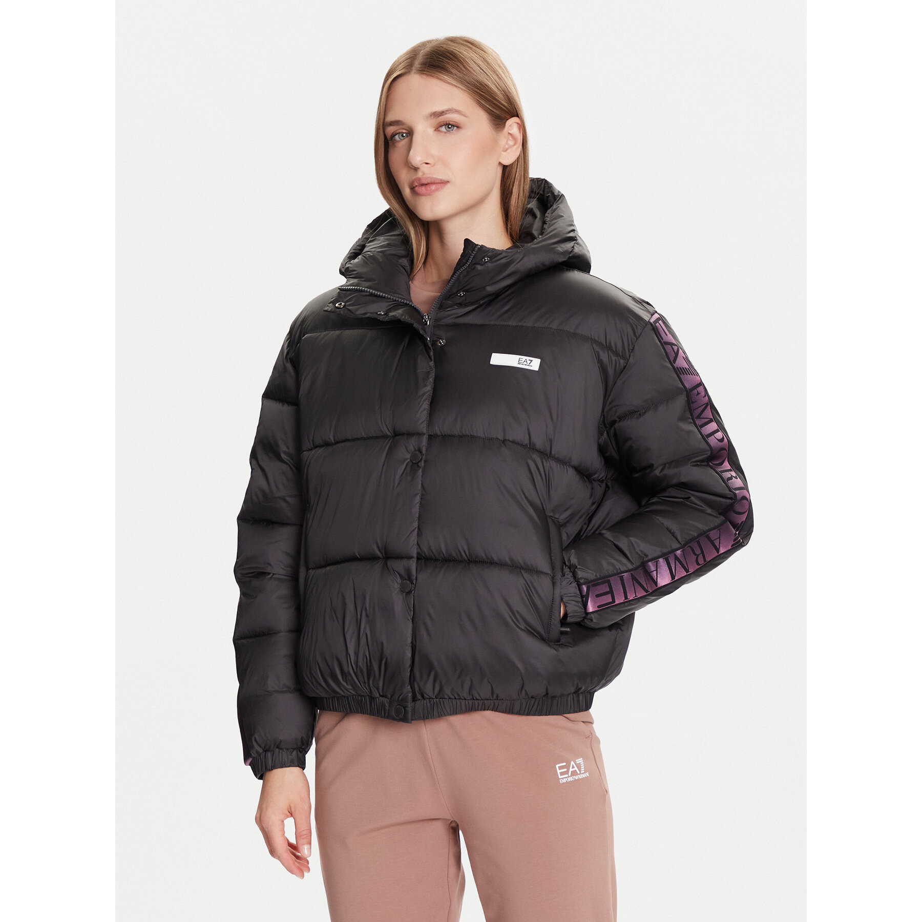 EA7 Emporio Armani Winterjacke 7W000681 AF16413 U8117 Grau Regular Fit