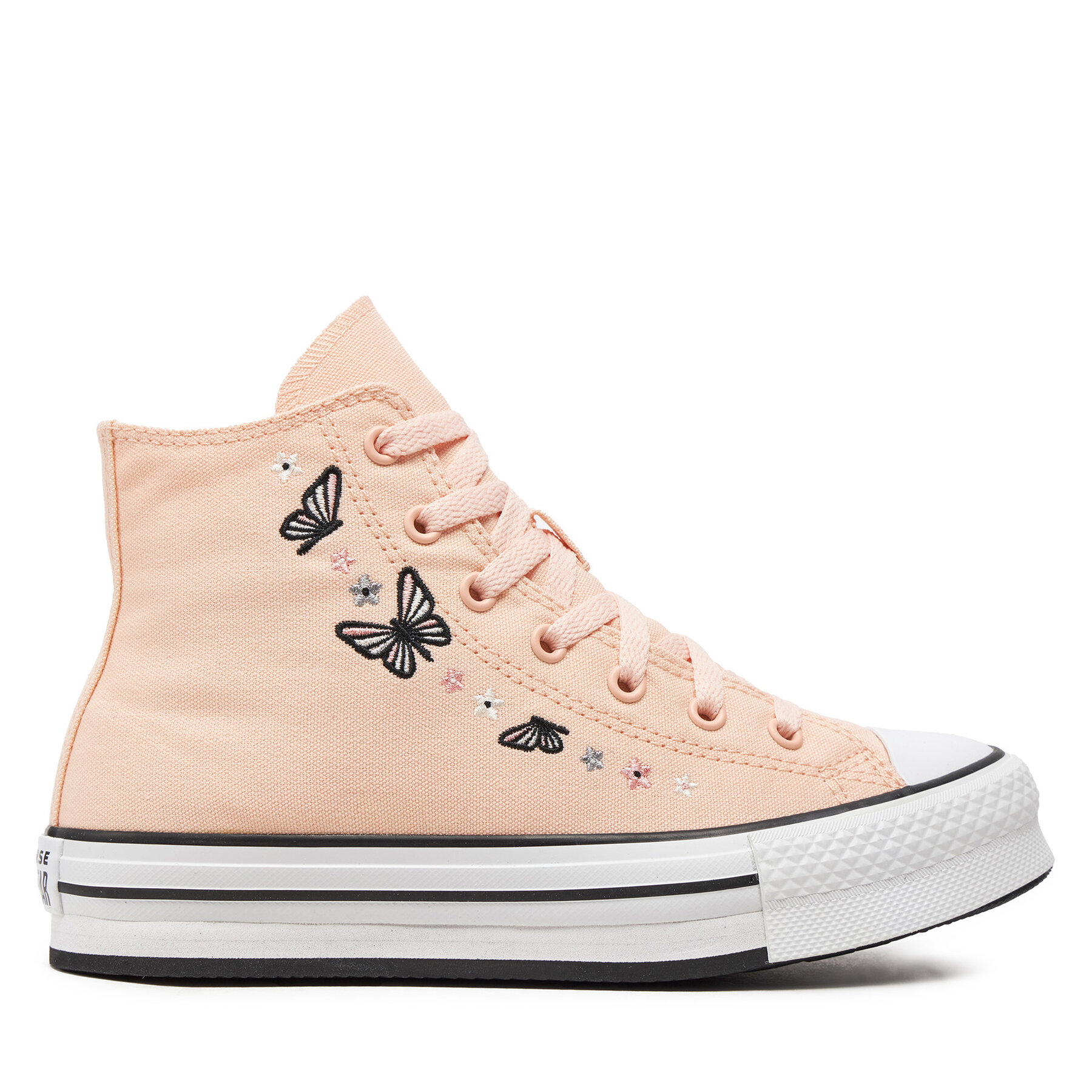 Tornacipő Converse Chuck Taylor All Star Eva Lift Butterflies A07355C Rózsaszín