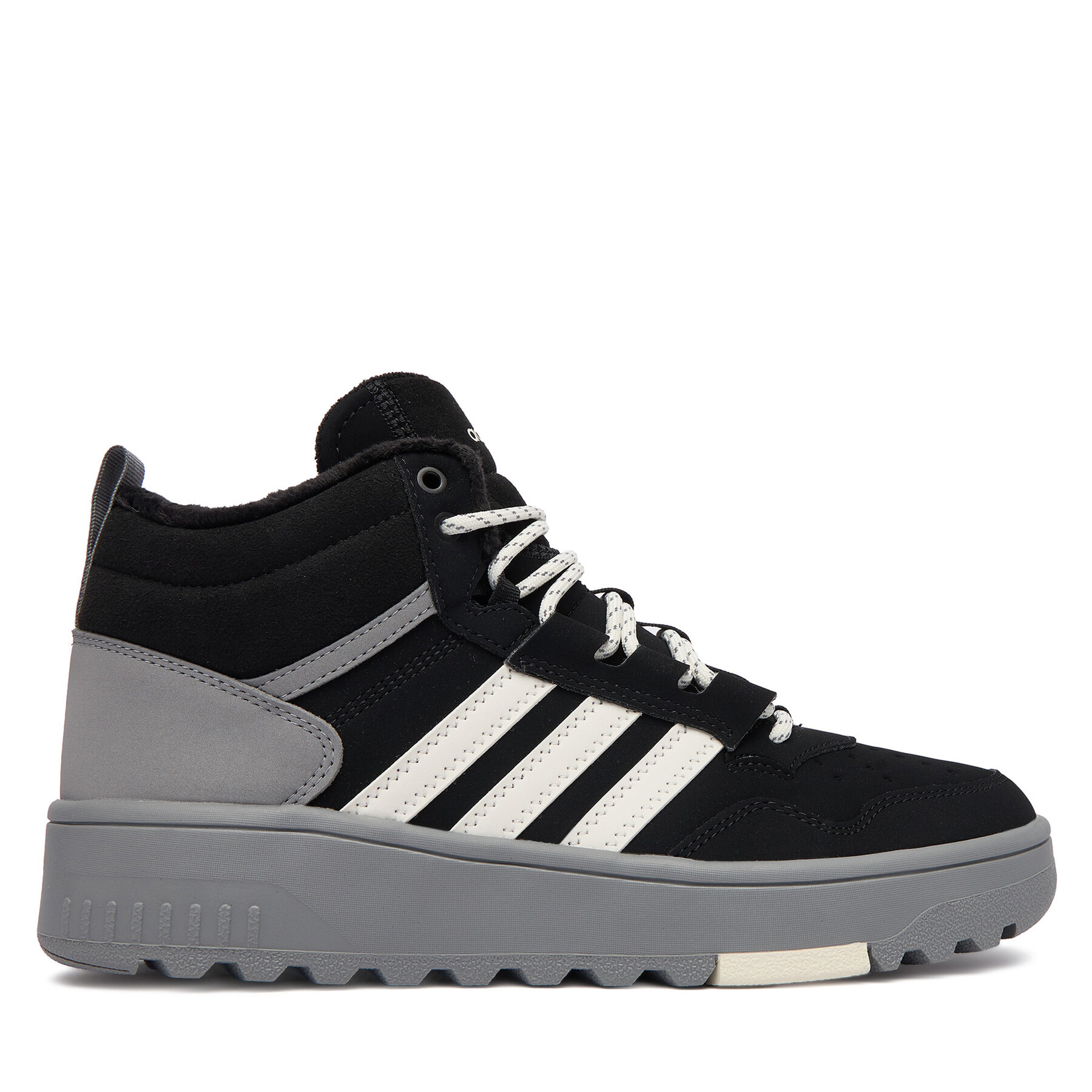 Laisvalaikio batai adidas Hoops 4.0 Mid J Shoes KI6384 Juoda