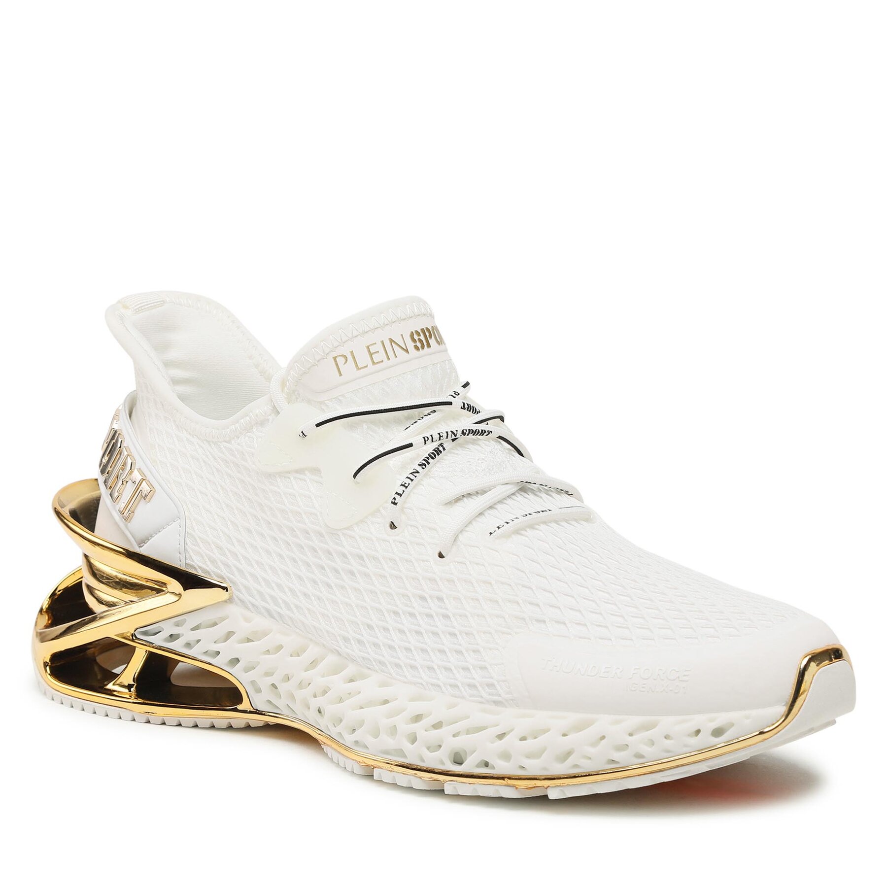 Zapatillas Plein Sport The Scratch FABS USC0335 PTE003N Blanco