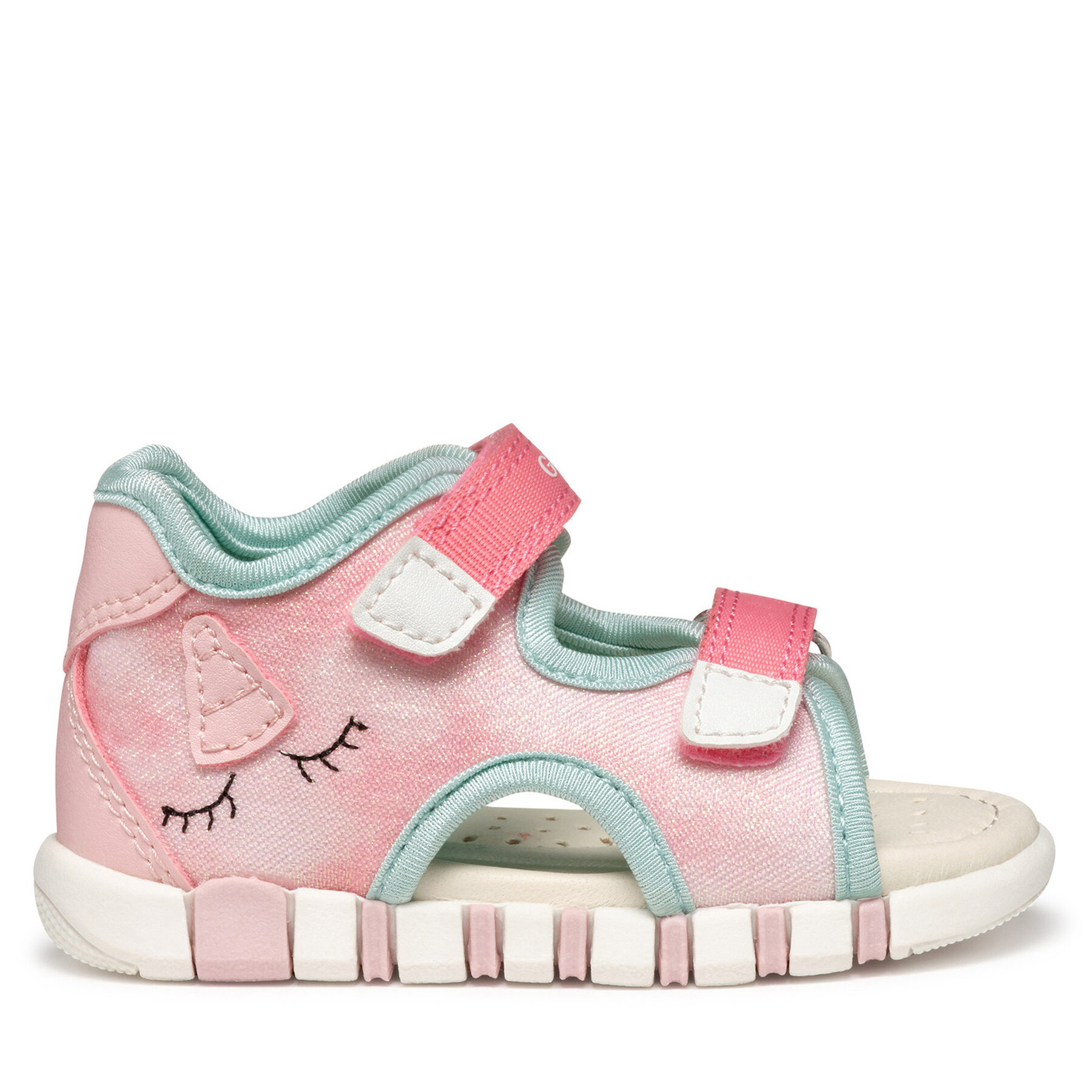 Sandali Geox B Sandal Iupidoo B5517A 0AS54 C7337 Rosa