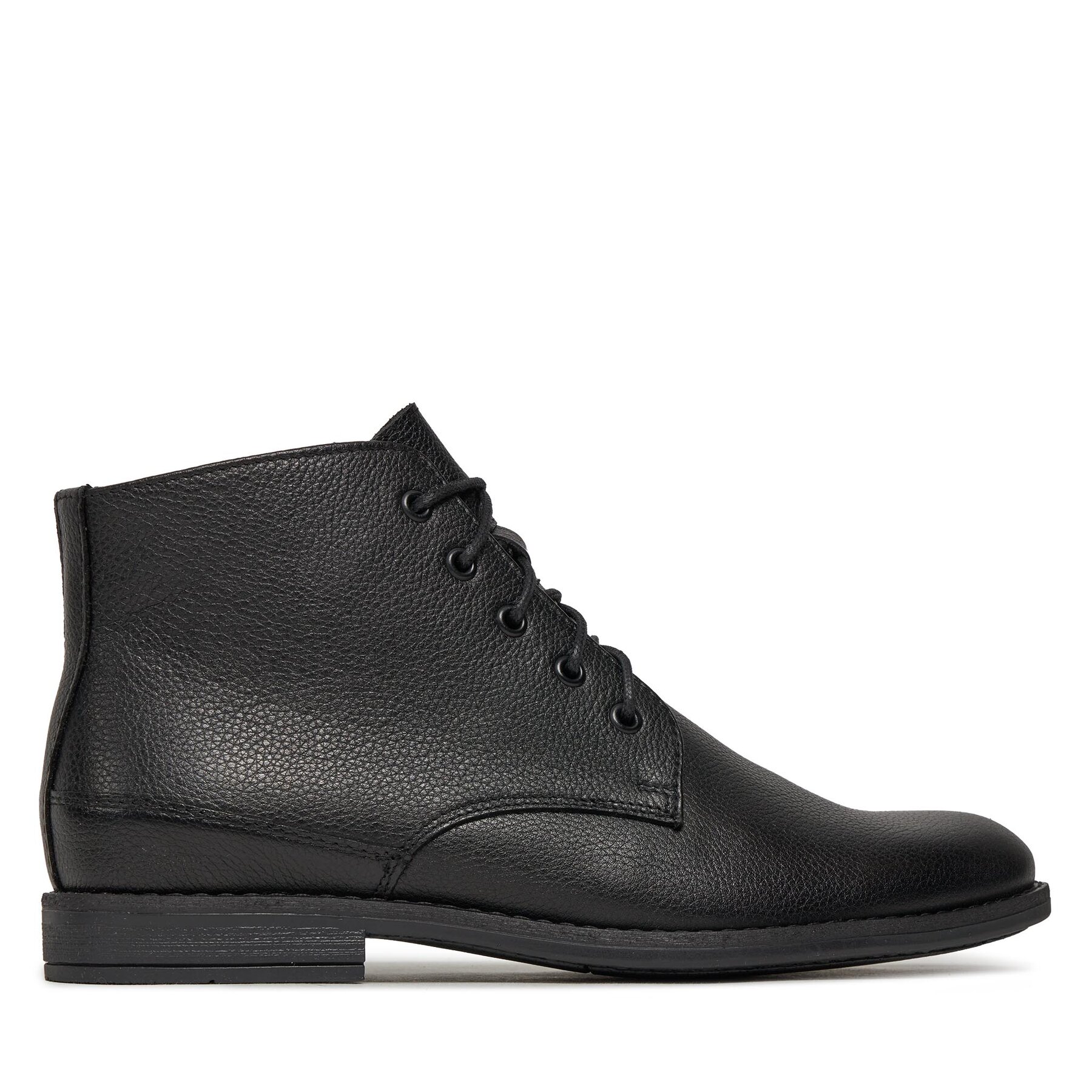 Botines planos Ryłko IDTK09 Negro