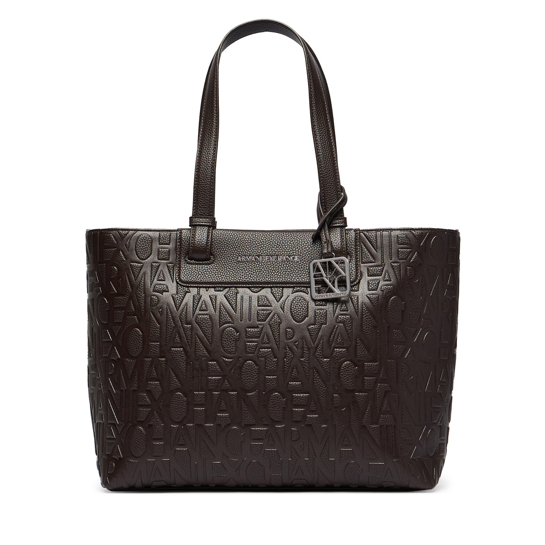 Дамска чанта Armani Exchange XW001481 AF15774 U6032 Тъмнокафяв