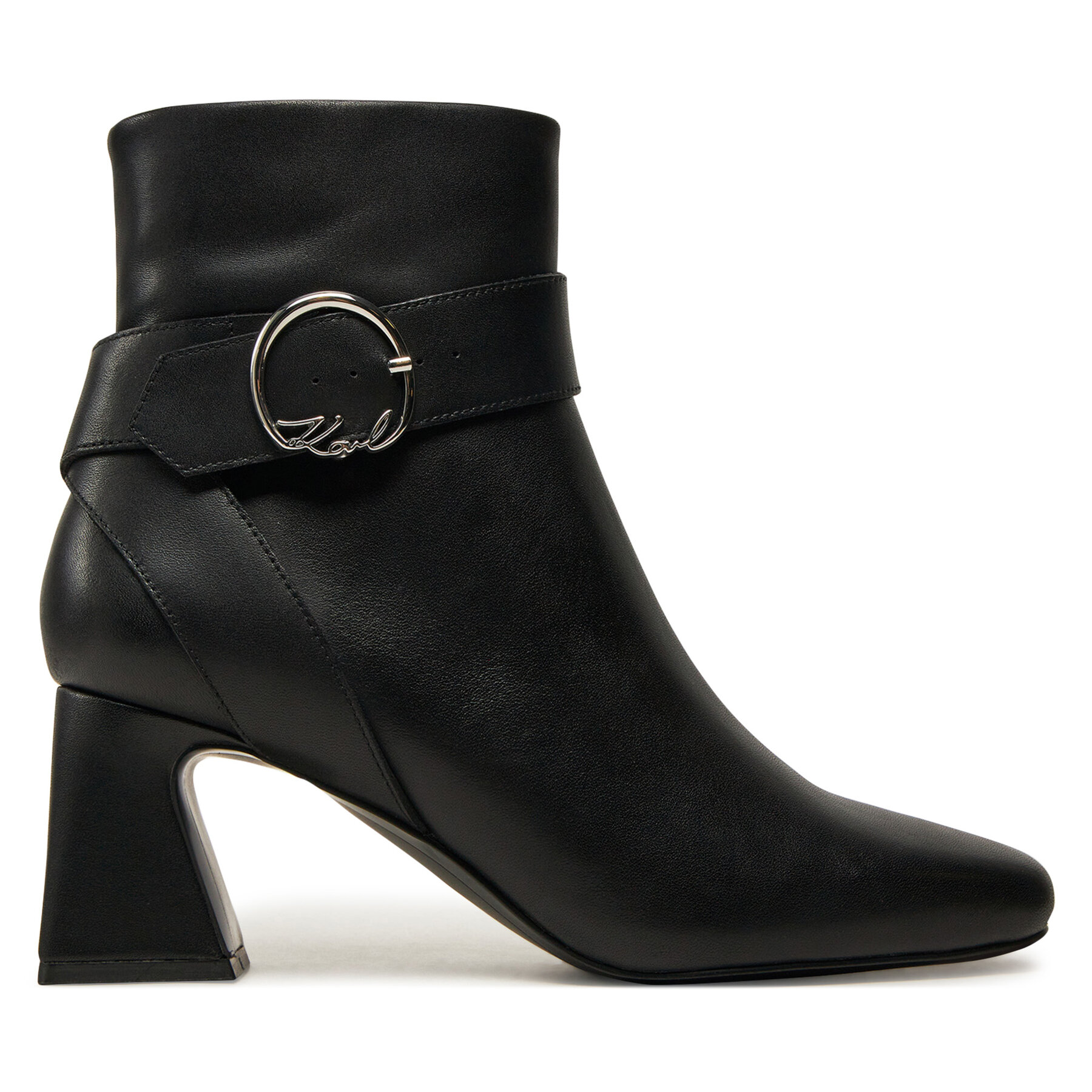 Členková obuv KARL LAGERFELD KL31444 Čierna