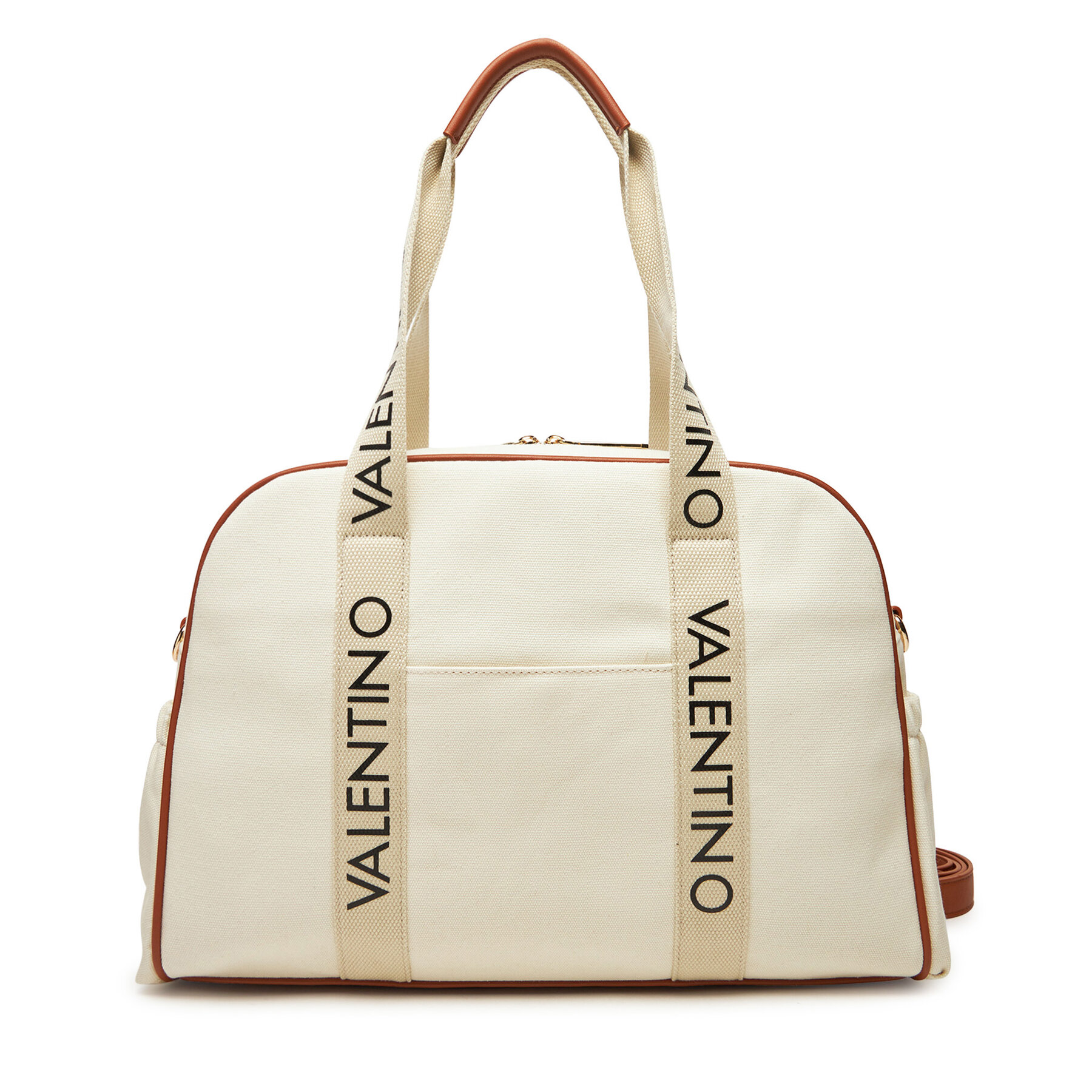 Дамска чанта Valentino Candle VBS7DD58 Екрю