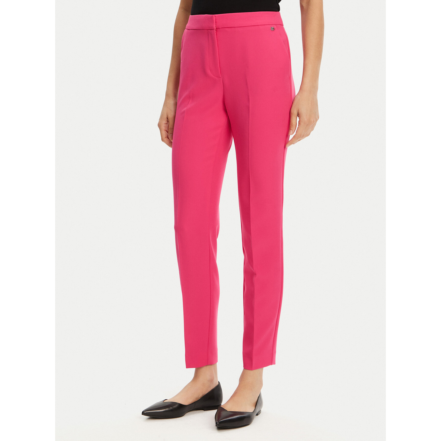 HUGO Stoffhose Hagonia-1 50539991 Rosa Slim Fit