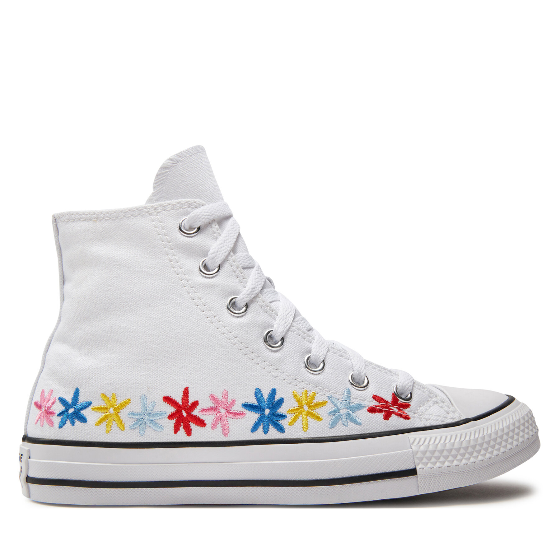 Tygskor Converse Chuck Taylor All Star Floral A06311C Vit