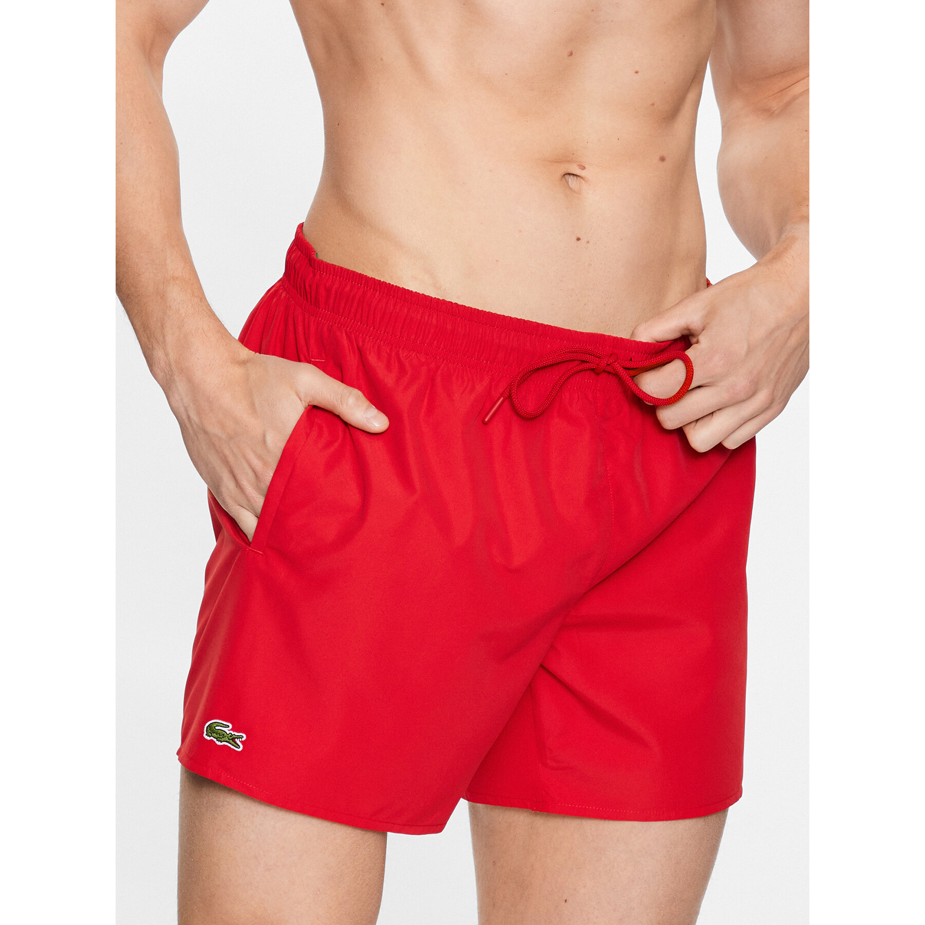 Lacoste Badeshorts MH6270 Rot