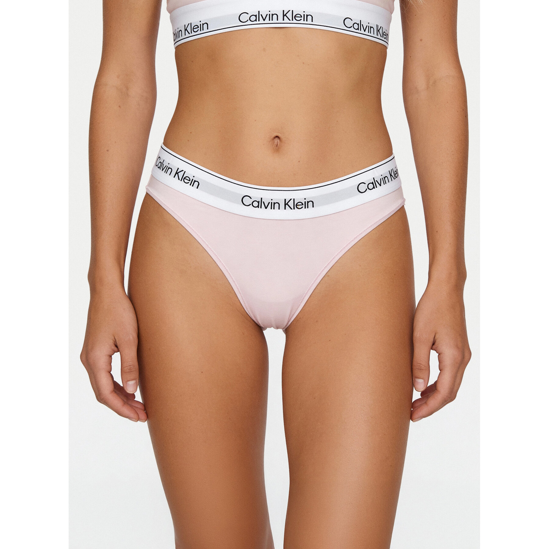 Calvin Klein Underwear Brazilian Damenslip LV00QF8522 Rosa