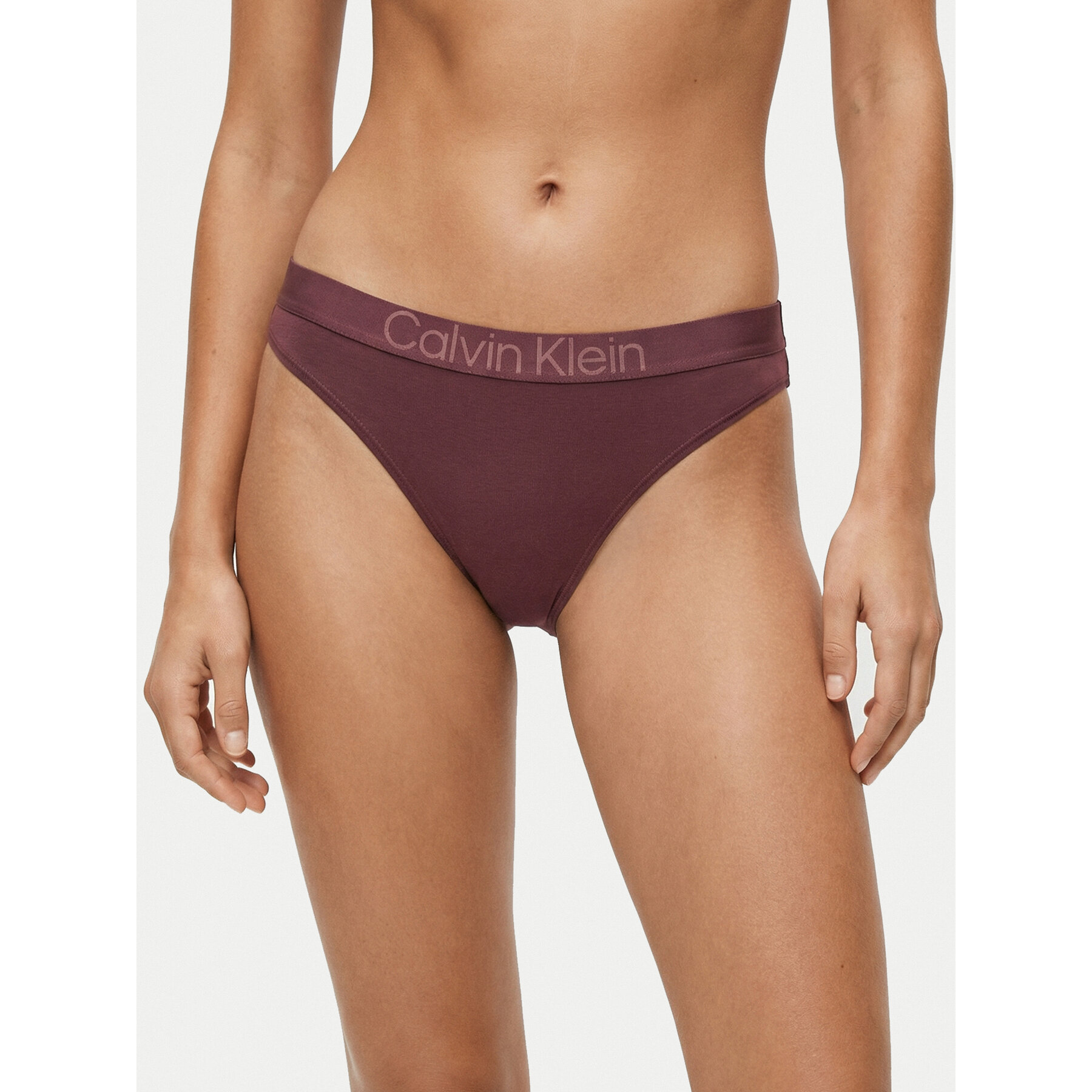 Calvin Klein Underwear Stringtanga LV00QD5292 Dunkelrot