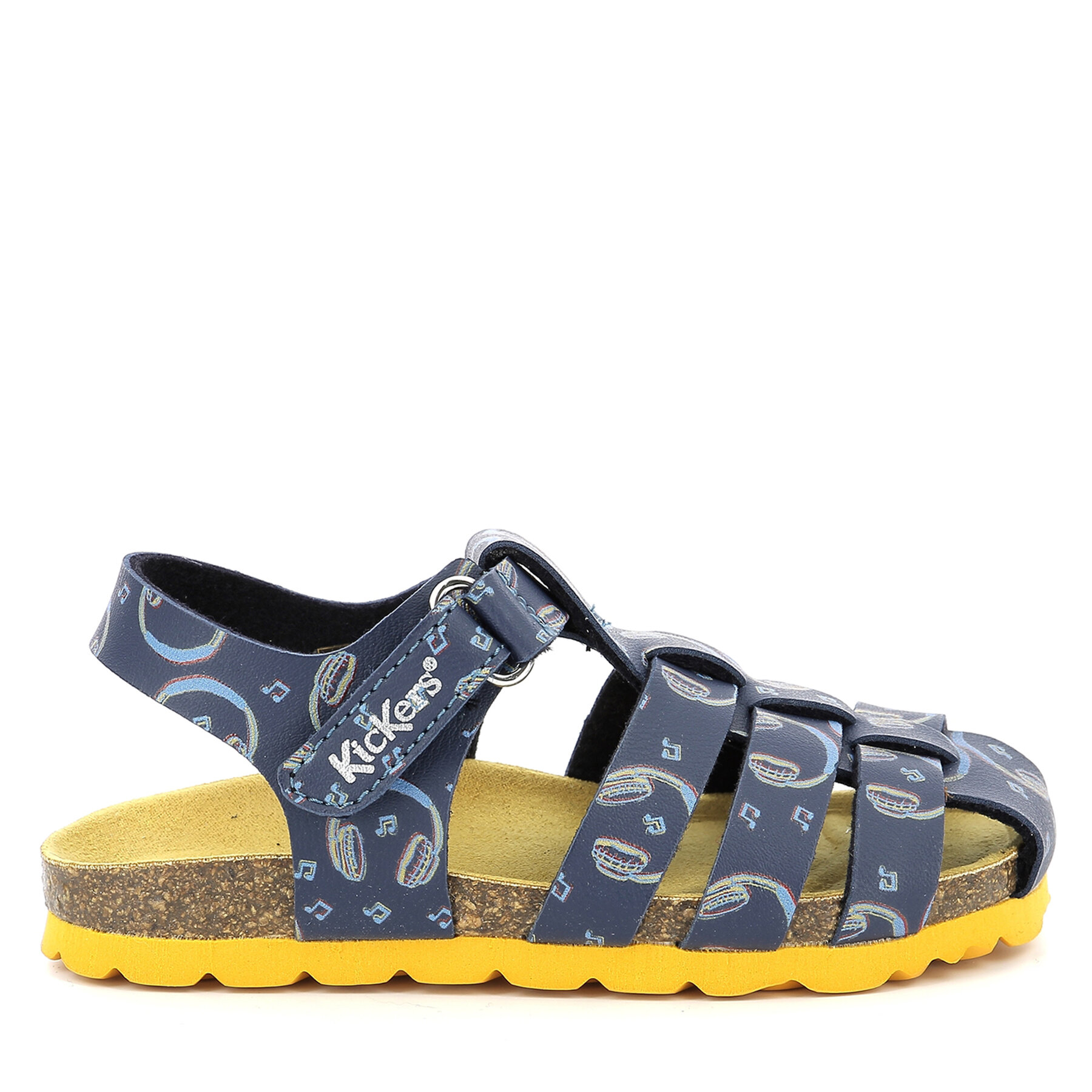 Chlapec Sandále Kickers, Rozmer: 36, Tmavomodrá, Summertan 961650-30-103 D