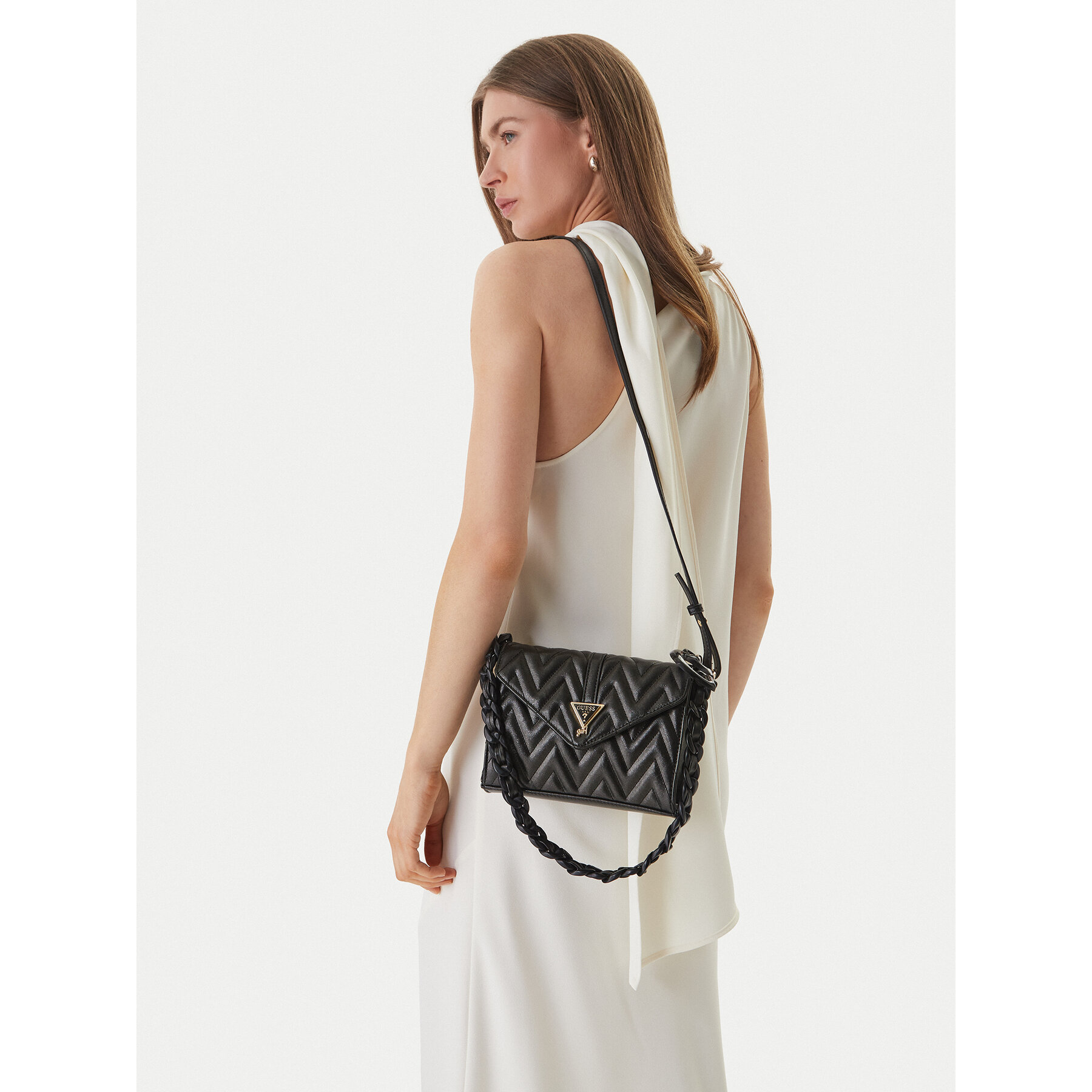 Táska Guess J6GZ06 W4090 Fekete
