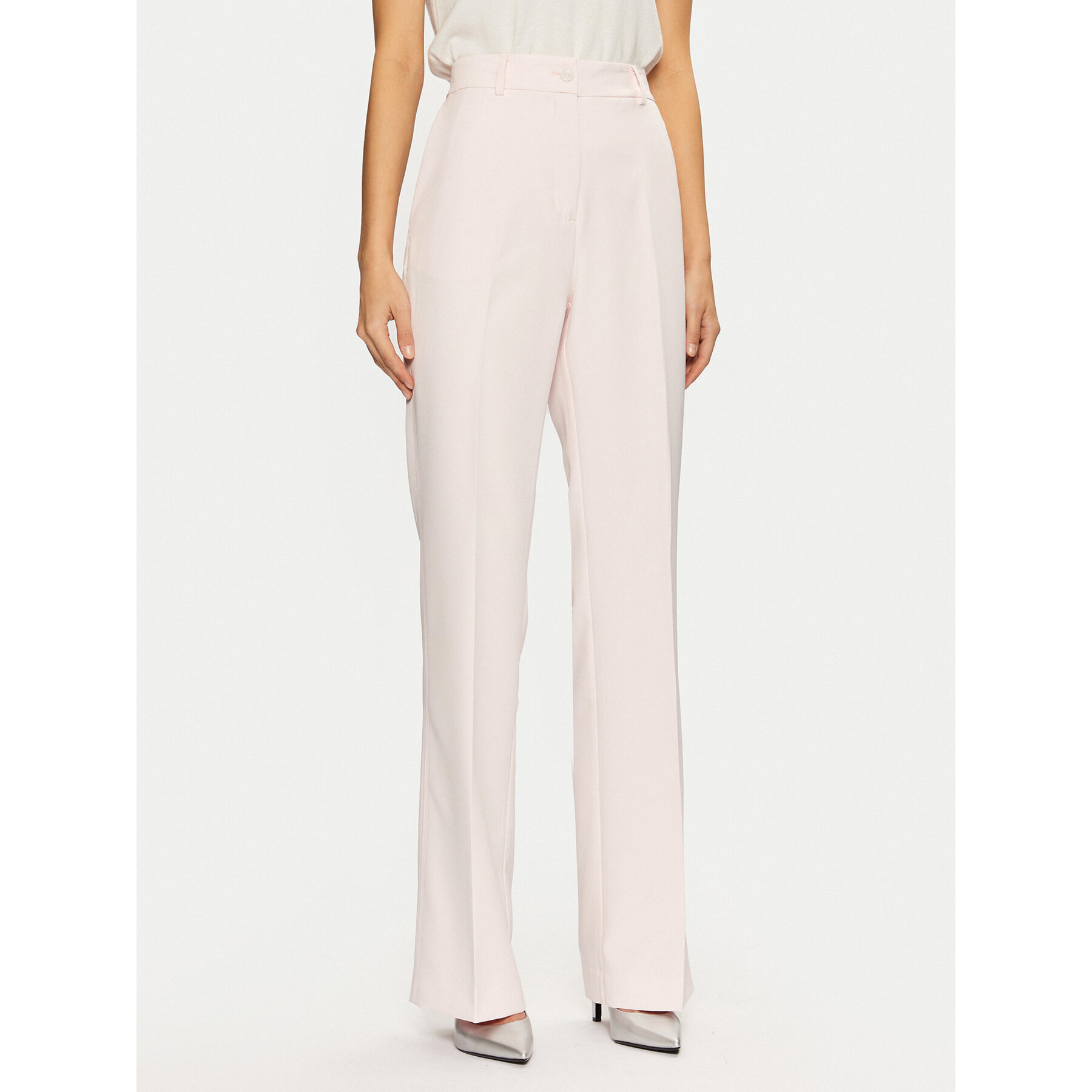 Guess Stoffhose W4YB30 WFWX2 Rosa Regular Fit