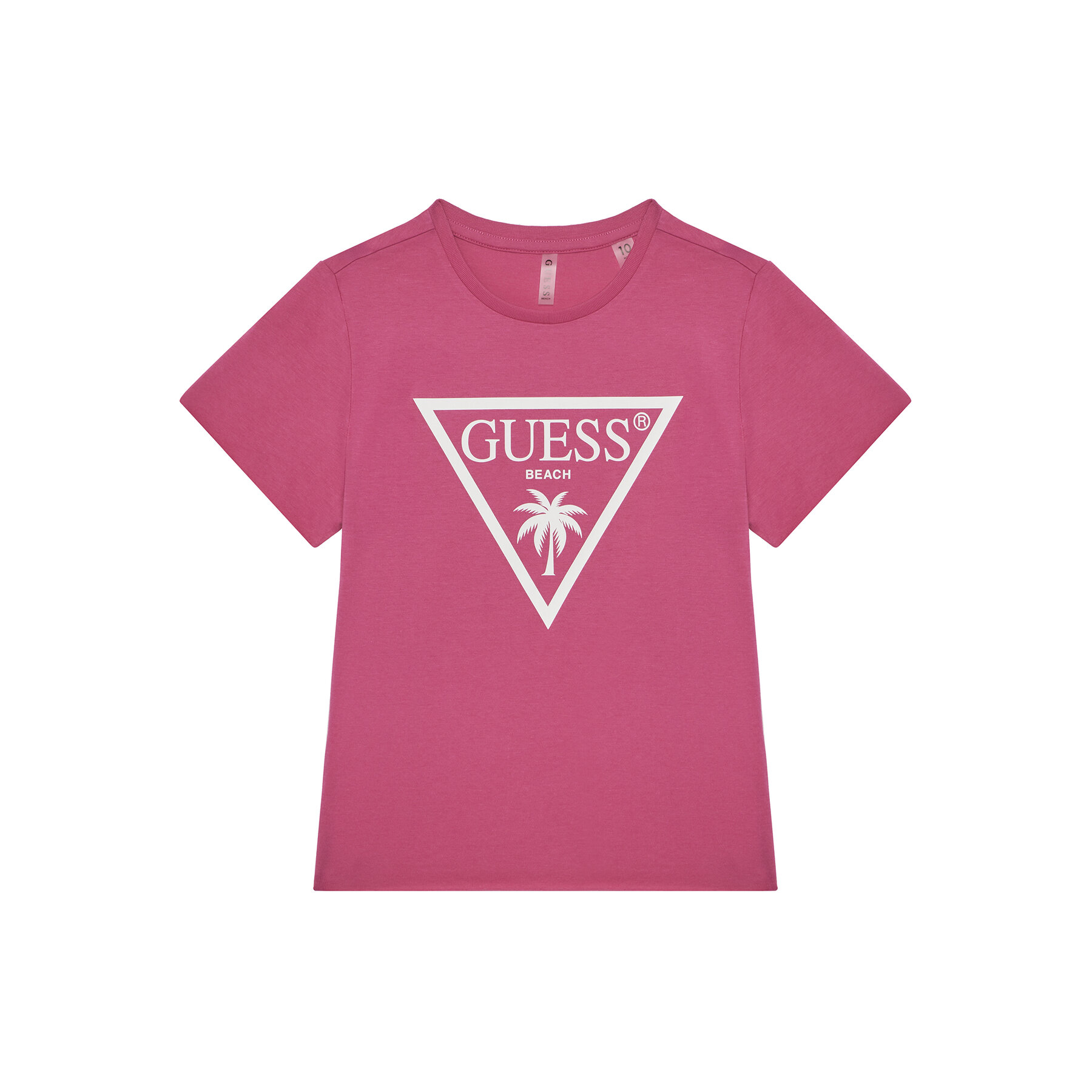 Guess T-Shirt J5GI36 JA914 Ροζ Boxy Fit