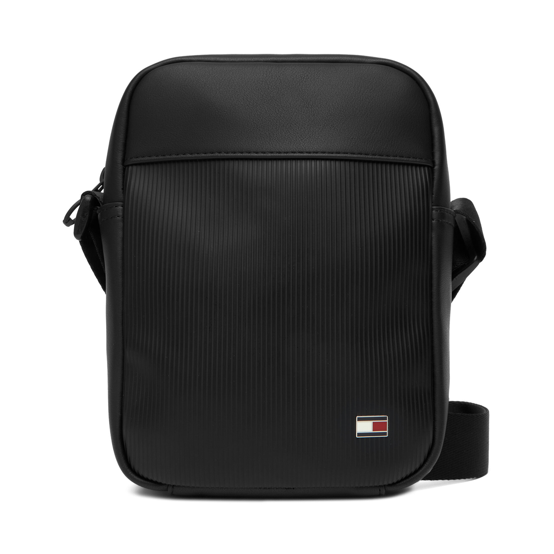 Мъжка чантичка Tommy Hilfiger Th Flag Mini Reporter AM0AM14015 Черен