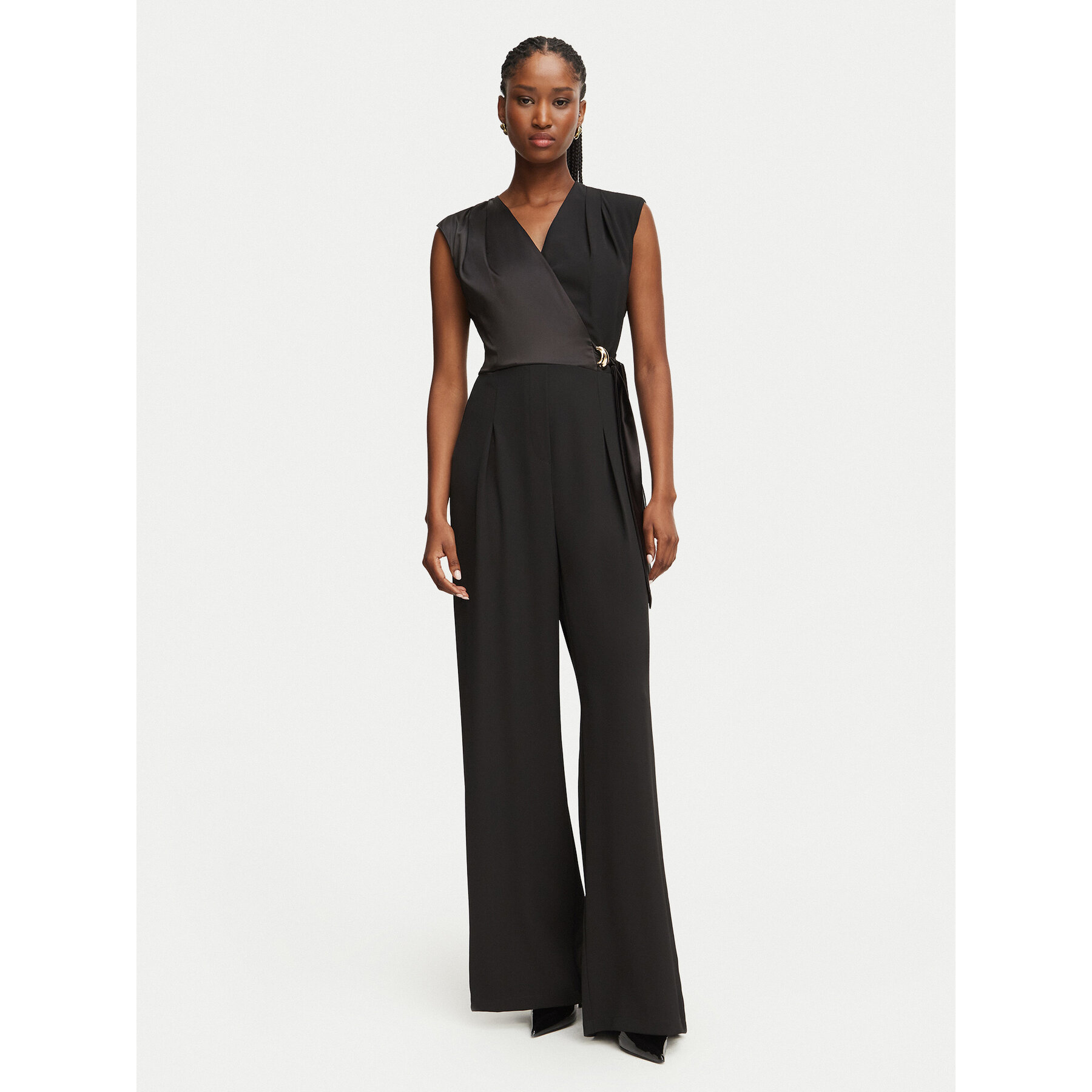 Rinascimento Jumpsuit CFC0020066002 Schwarz Regular Fit