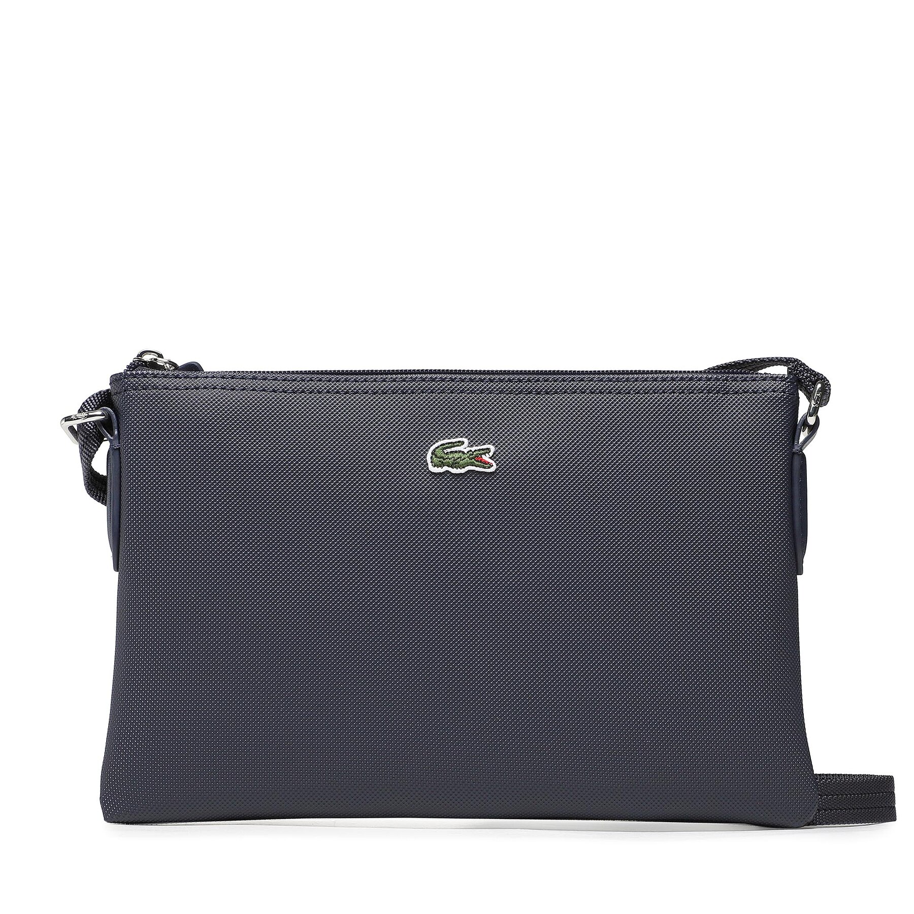 Damska Torebka Lacoste Granatowy Flat Crossover Bag NF1887PO
