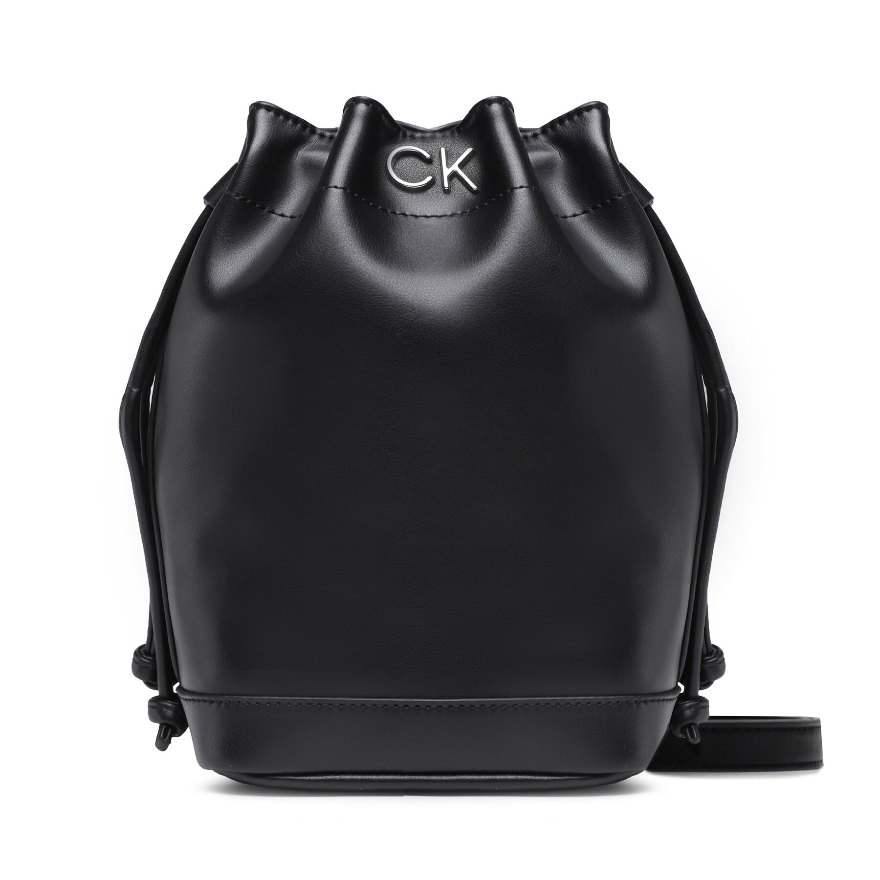 Geantă Calvin Klein Jeans Re-Lock Drawstring Bag Mini K60K610450 BAX