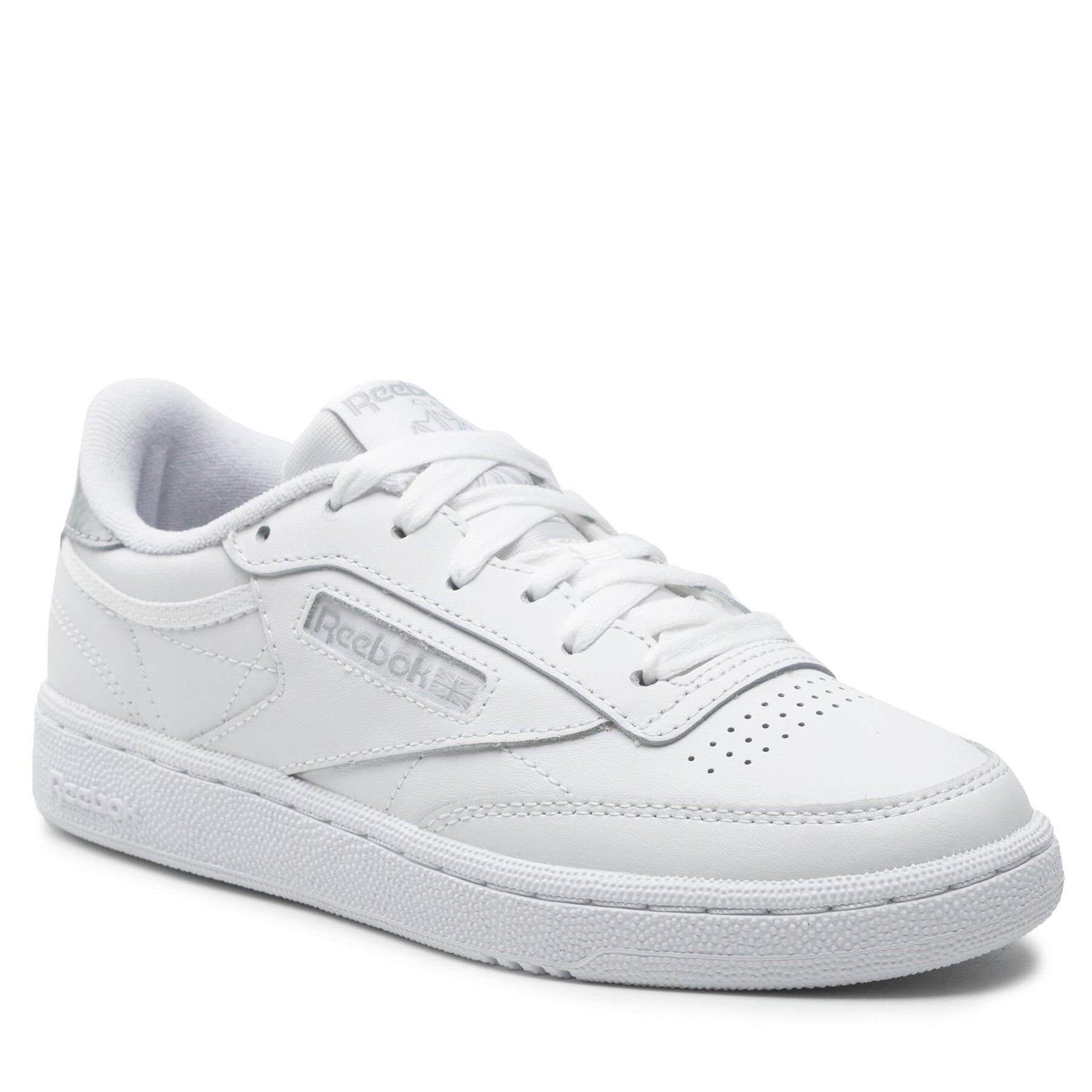 Pantofi Reebok Club C 85 GX1701 Ftwwht/Pugry3/Silvmt epantofi.ro imagine noua