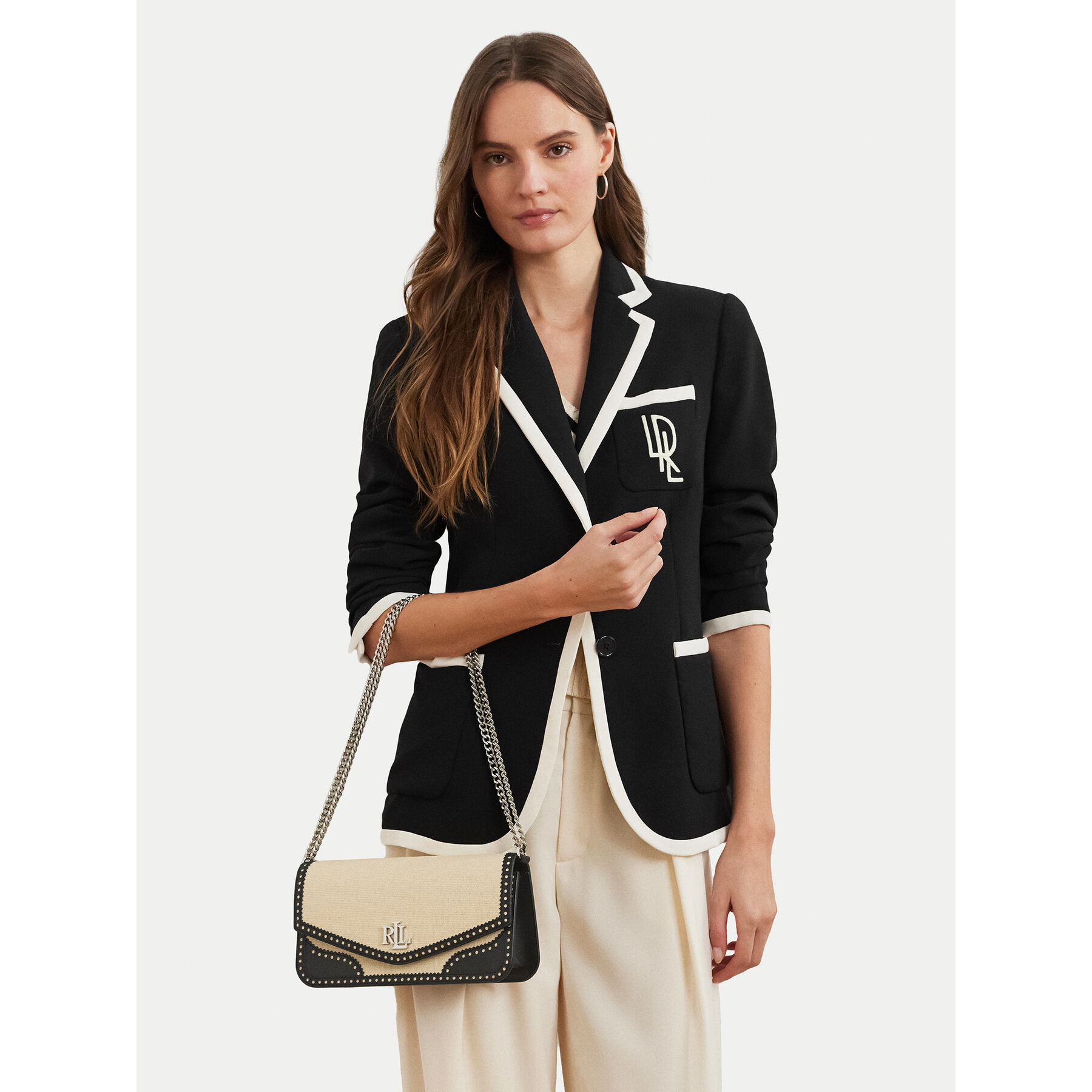 Kabelka LAUREN RALPH LAUREN Sawyer 431966774002 Krémová
