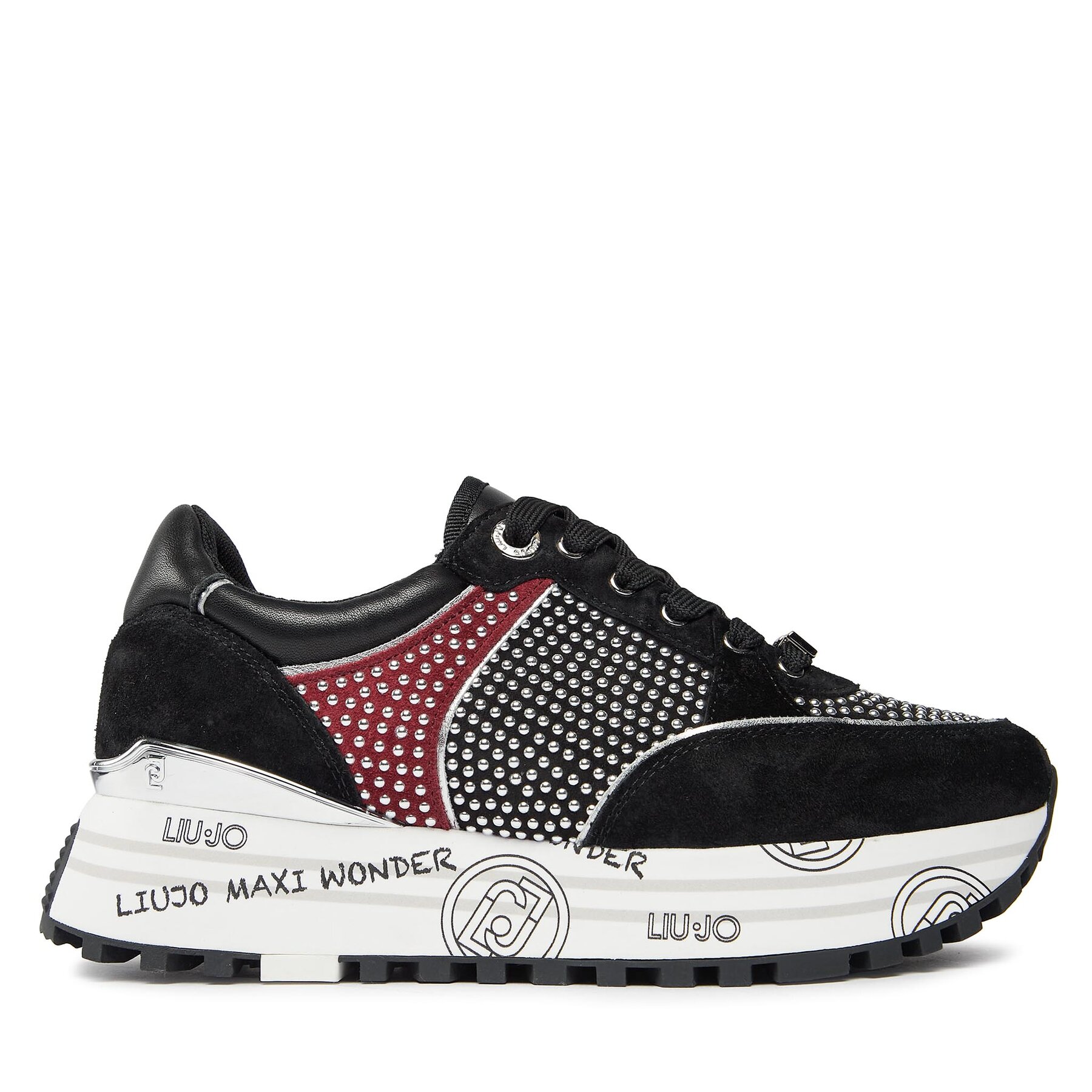 Sneakers Liu Jo Maxi Wonder 20 BF3009 PX052 Svart