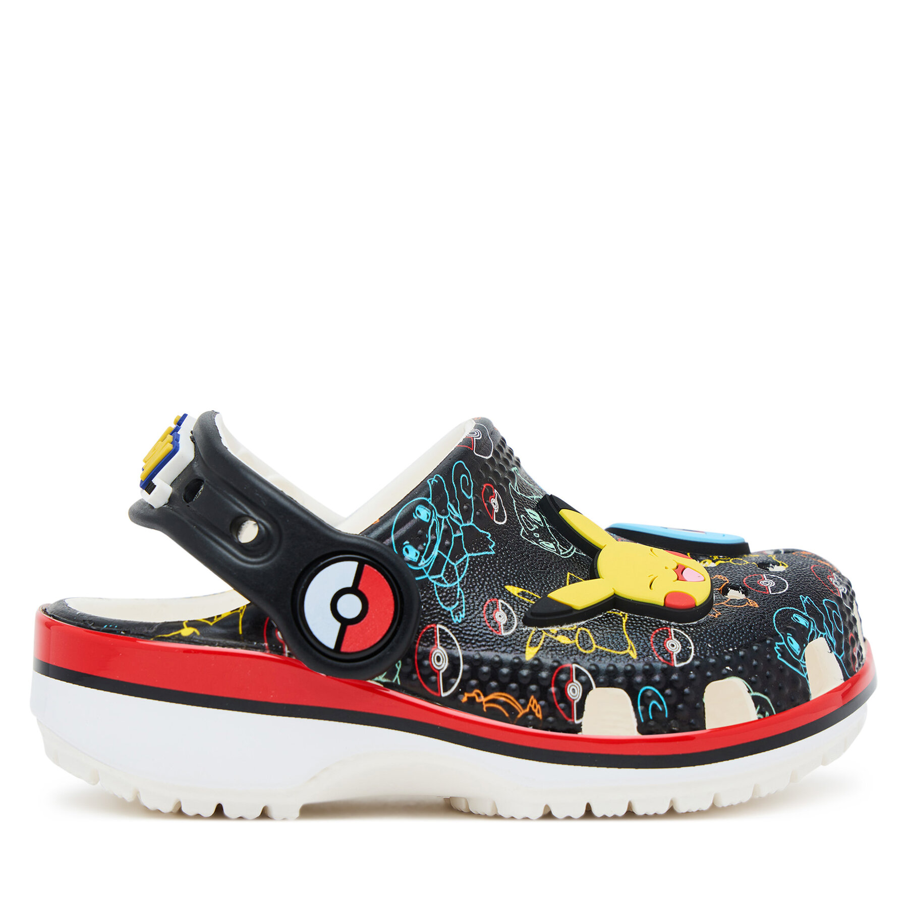 Papucs Crocs Pokémon Classic Clog 211345 Fekete