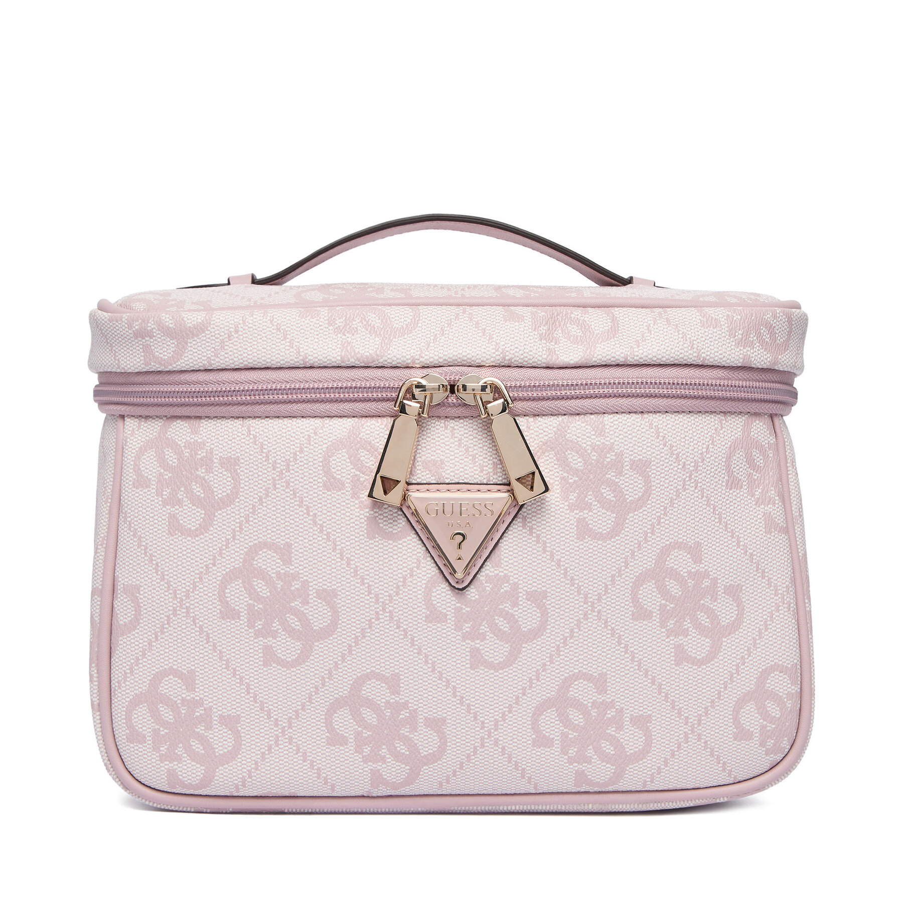 Geantă pentru cosmetice Guess Berta Travel TWOB86 88039 Roz deschis