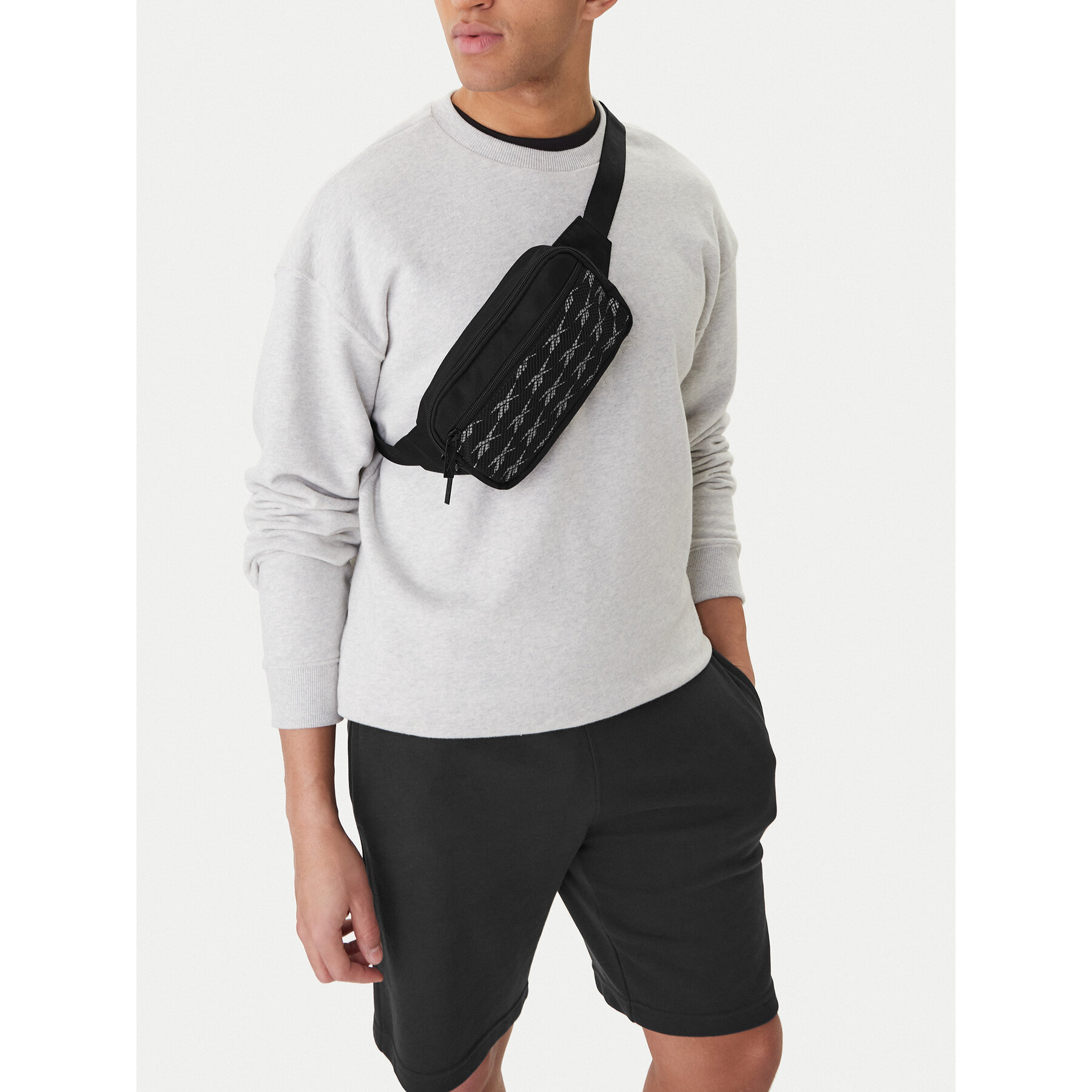 Τσαντάκι Μέσης﻿ Reebok CWBEO-RBK-P-003-09 Μαύρο