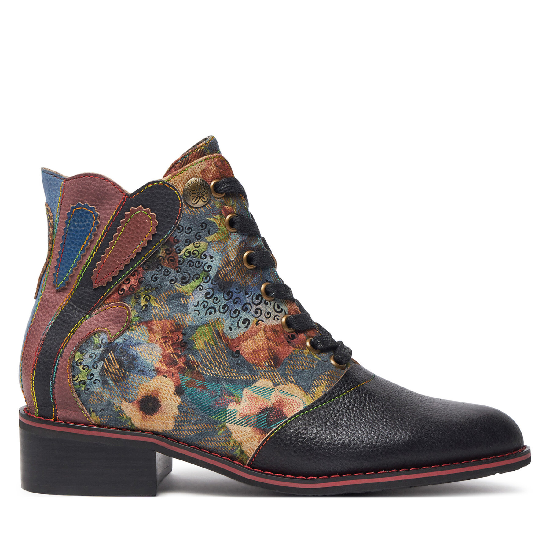 Botines Laura Vita Alice 20 Negro