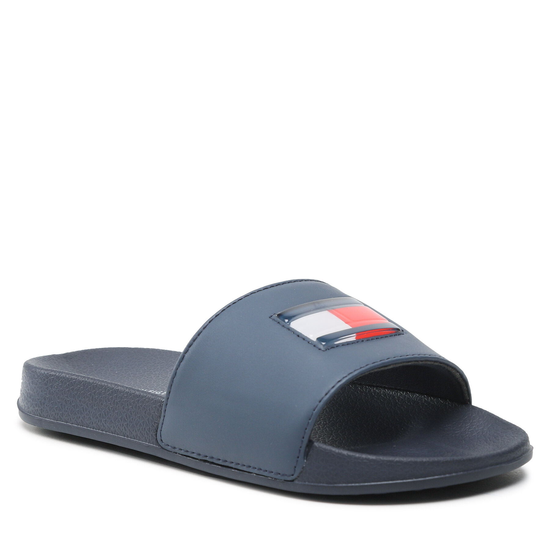 Tommy Hilfiger Flag Pool Slide T3B0-32930-1172 S Blue 800 – Чехли