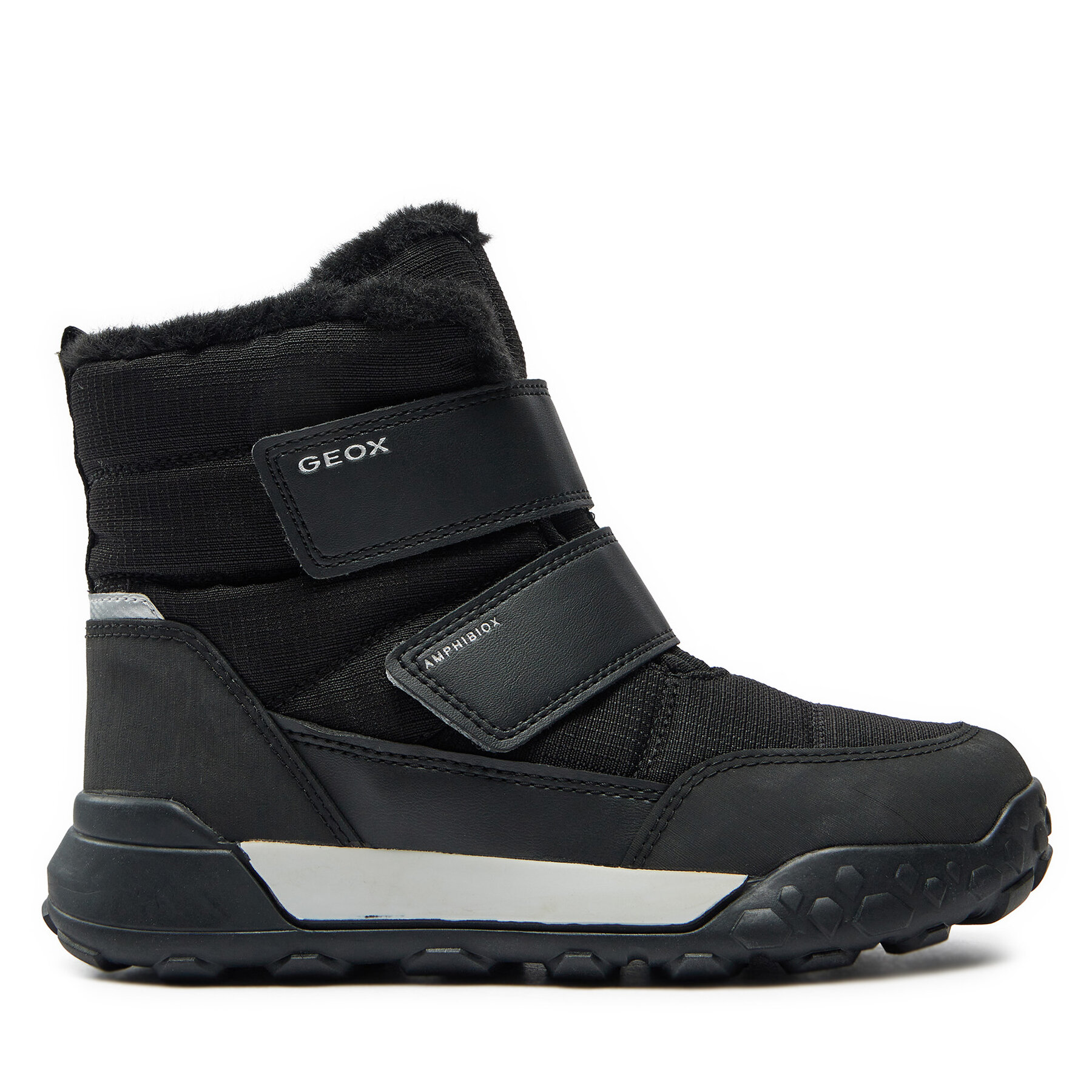 Chlapec Snehule Geox, Rozmer: 32, Čierna, J Trekkyup Boy B Abx J46MBF 0FU50 C9999 S