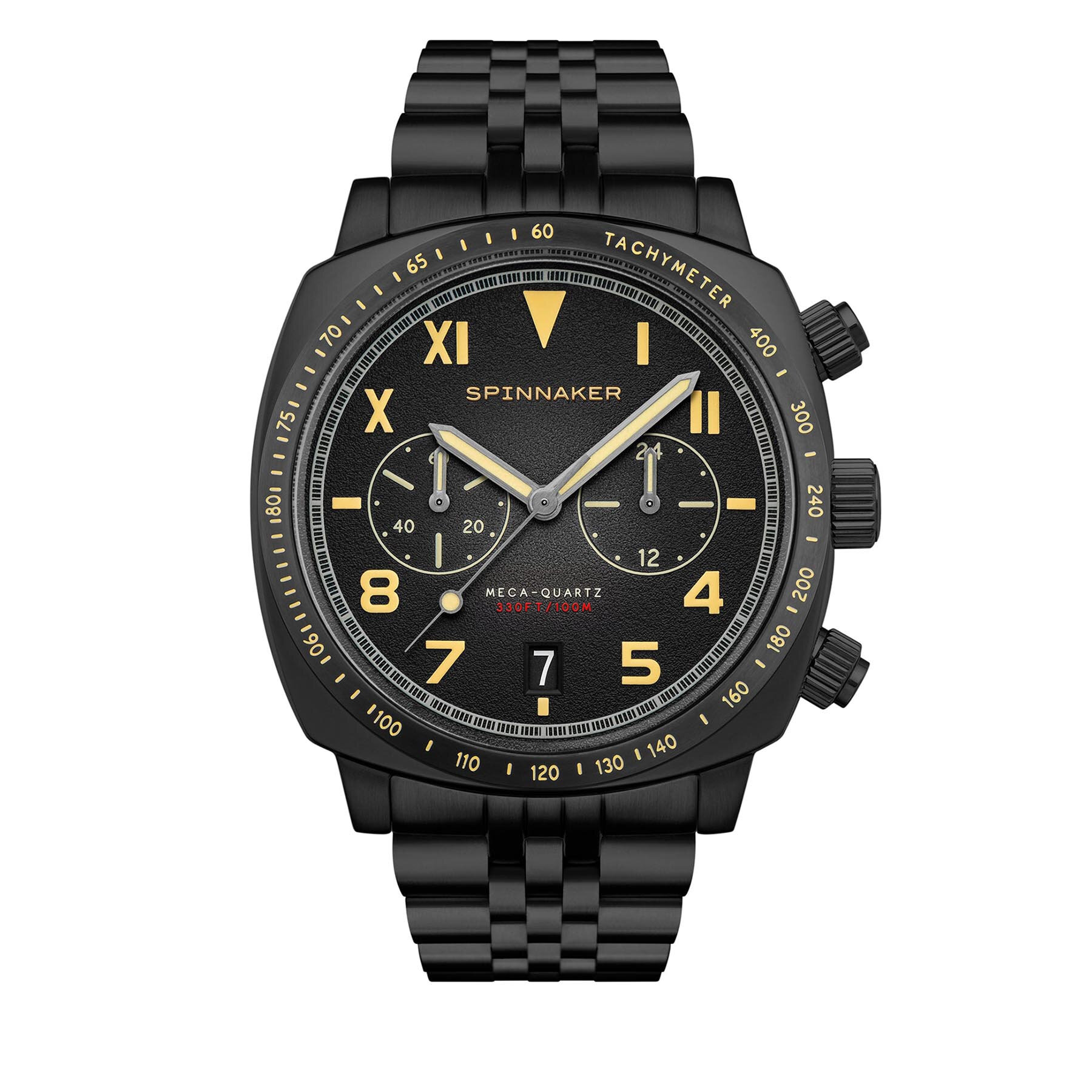 

Годинник Spinnaker Hull California Chrono SP-5092-44 Black/Black, Чорний