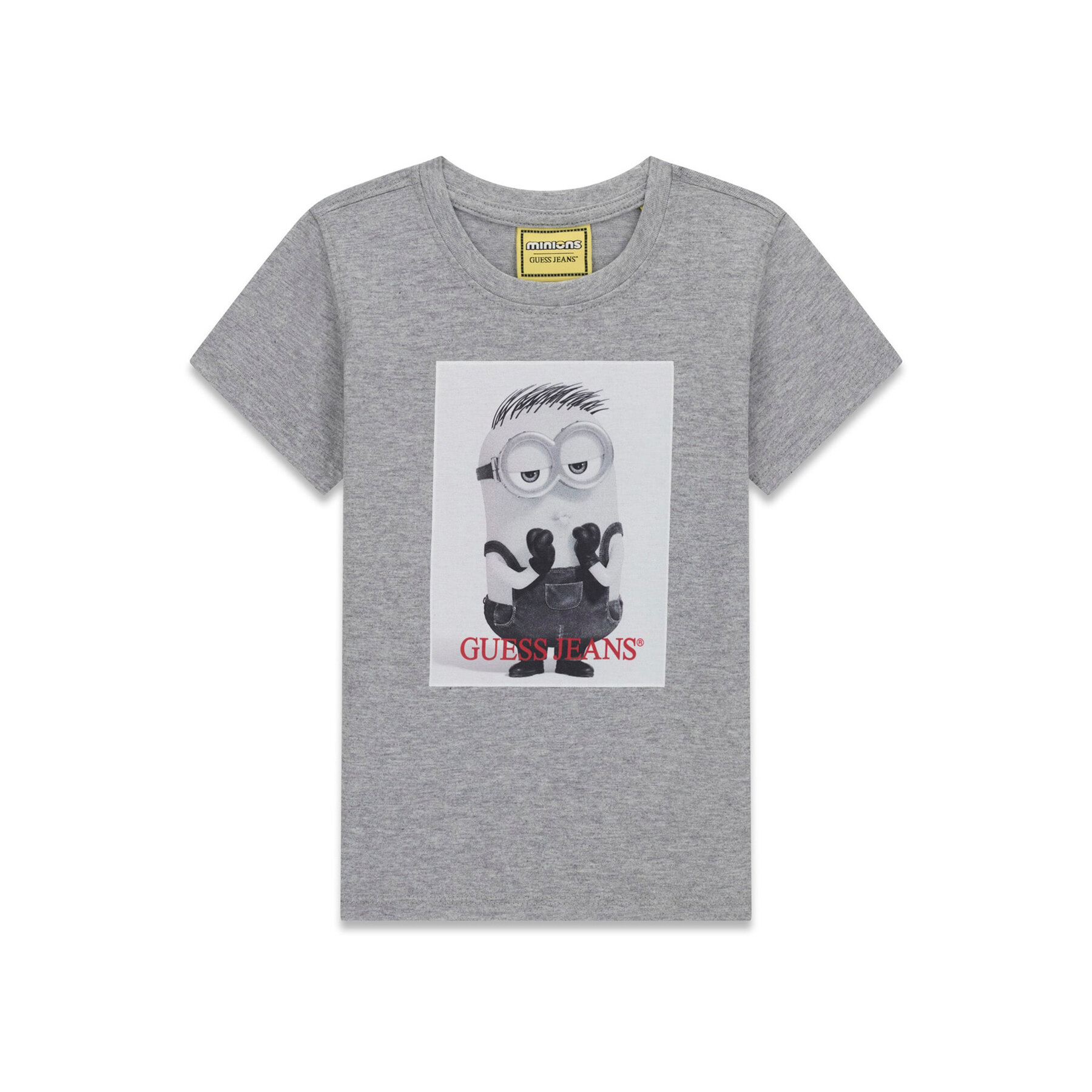Guess Jeans T-shirt N6YI27 K6651 Siva Regular Fit