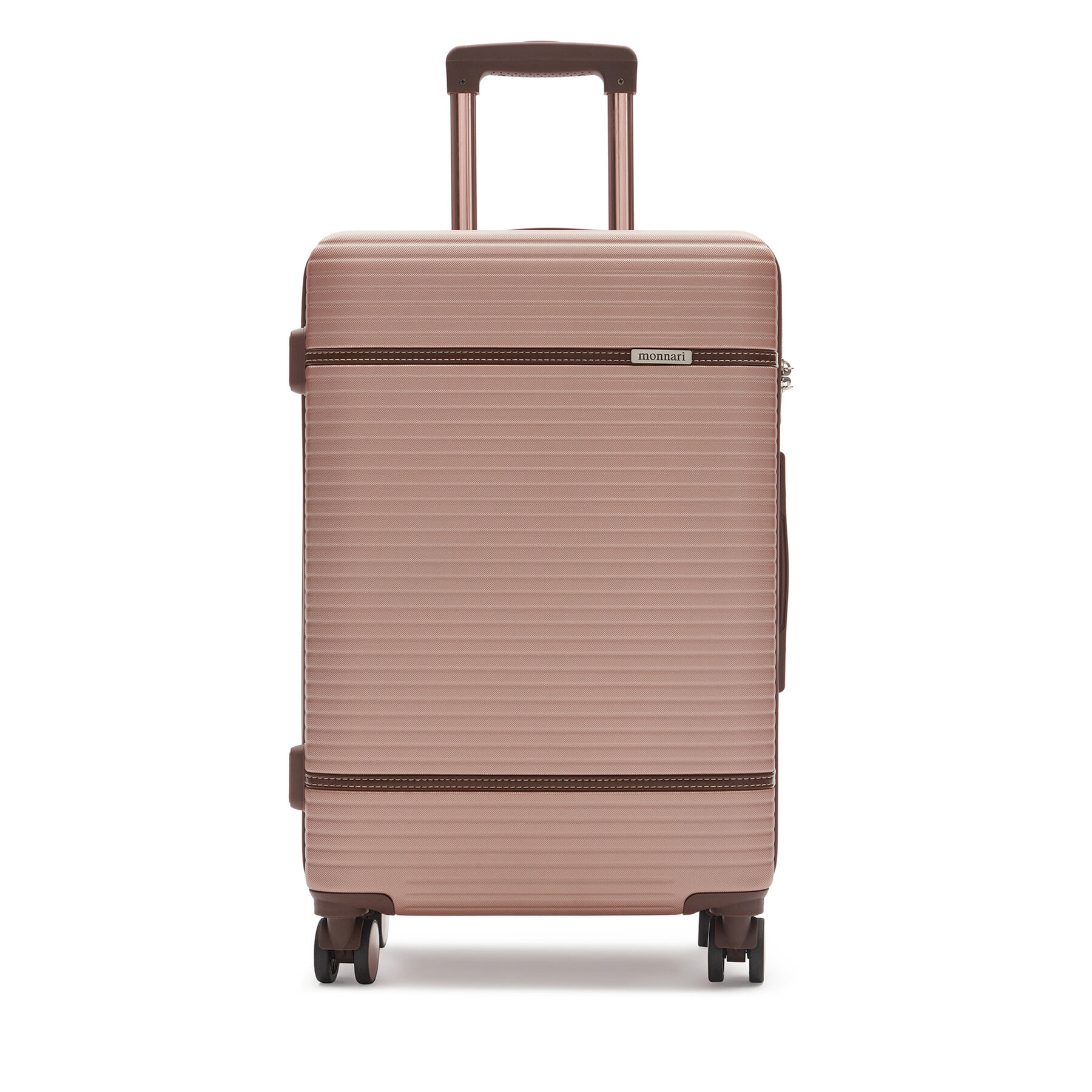 Maleta mediana Monnari WALIMP0-24W-LUG0021-K026 Rosa