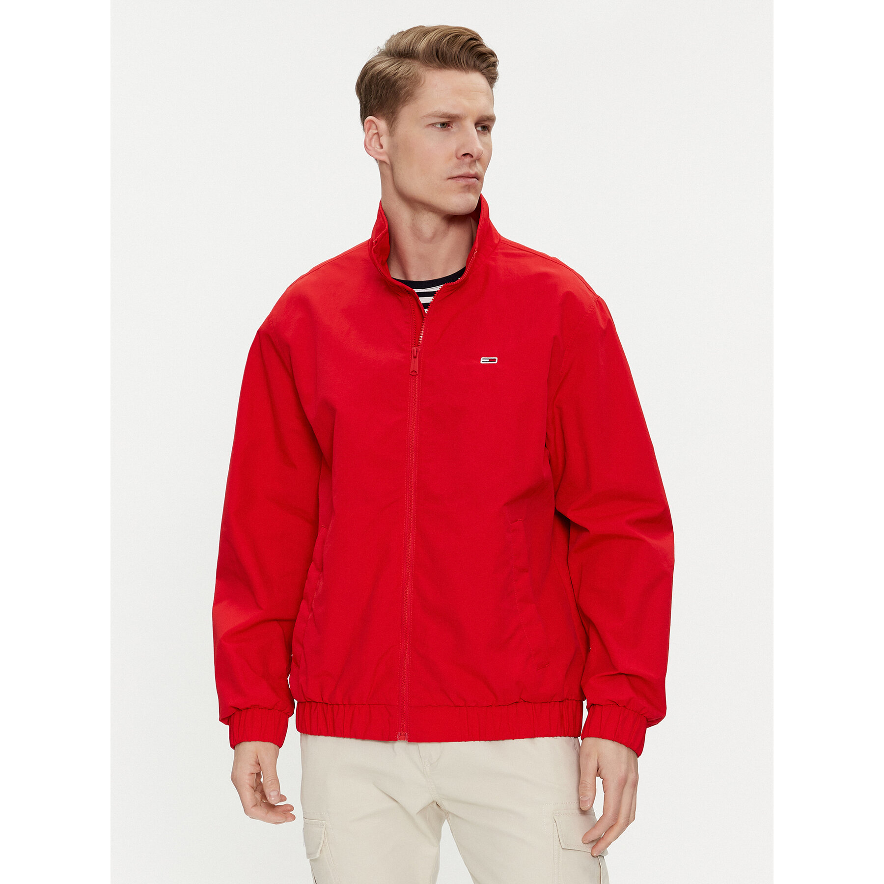 Tommy Jeans Bomberjacke Essential DM0DM17982 Rot Regular Fit