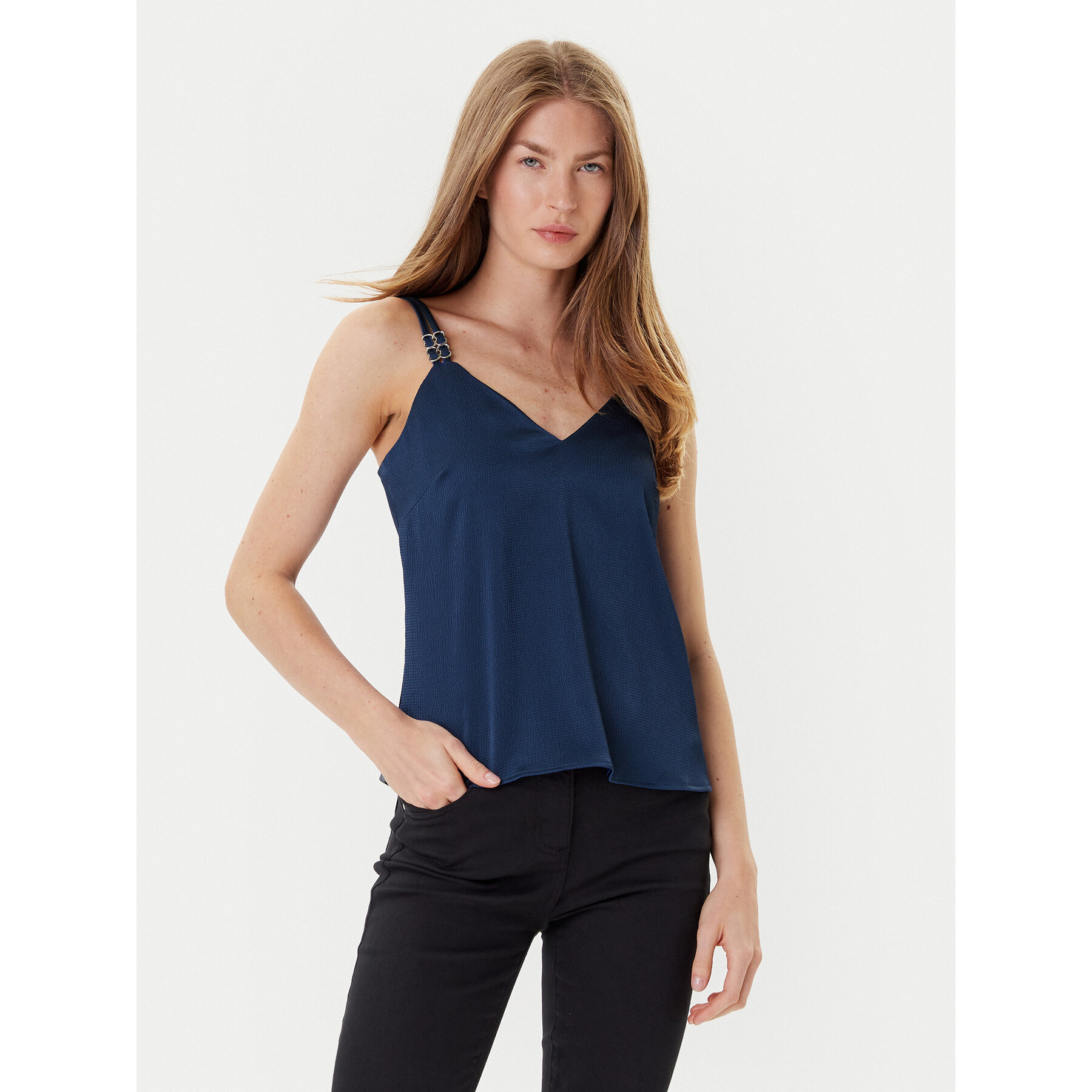 Morgan Top 242-OLAFI Plava Regular Fit
