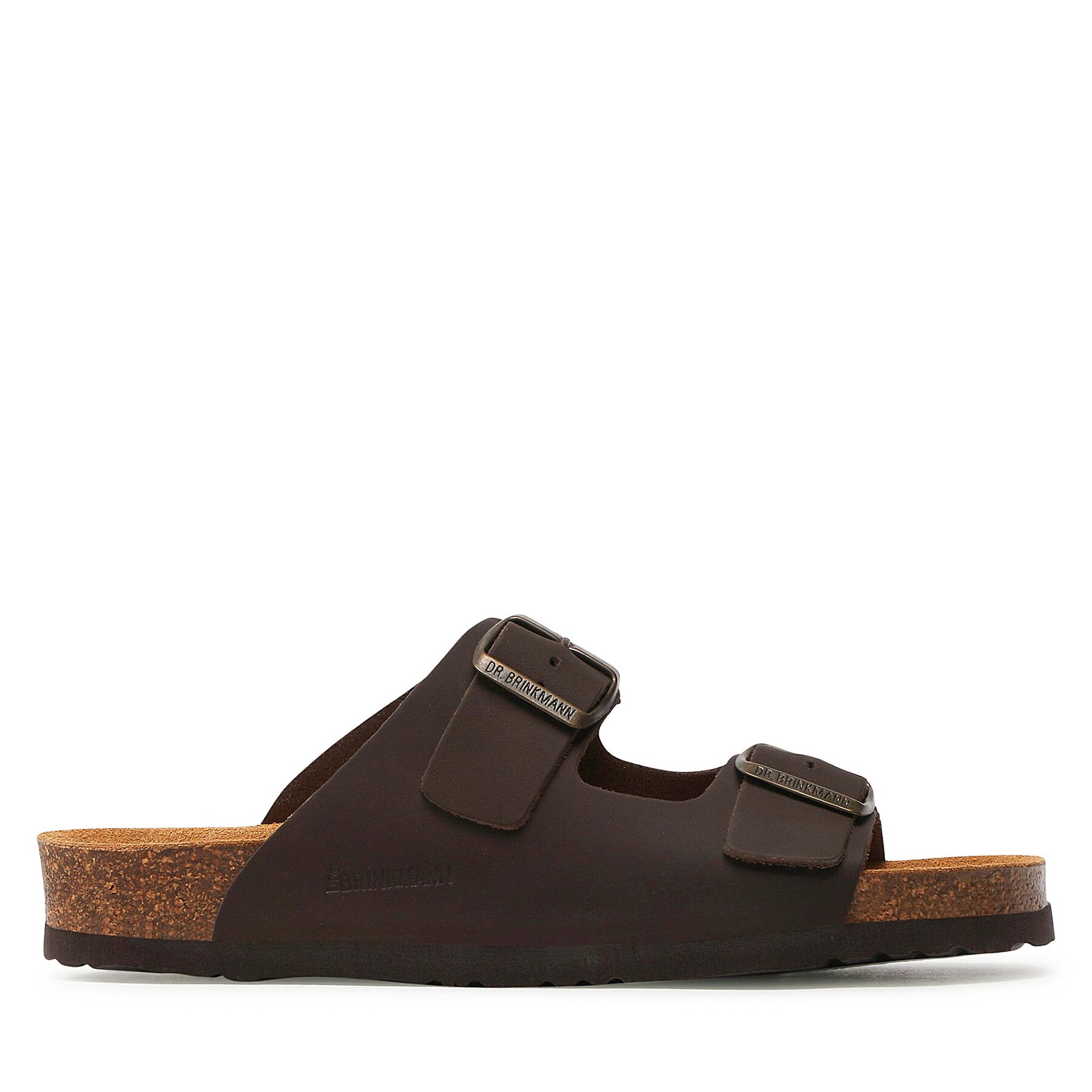 Herren Pantoletten Dr. Brinkmann, Schuhgröße 43, Braun, 600047
