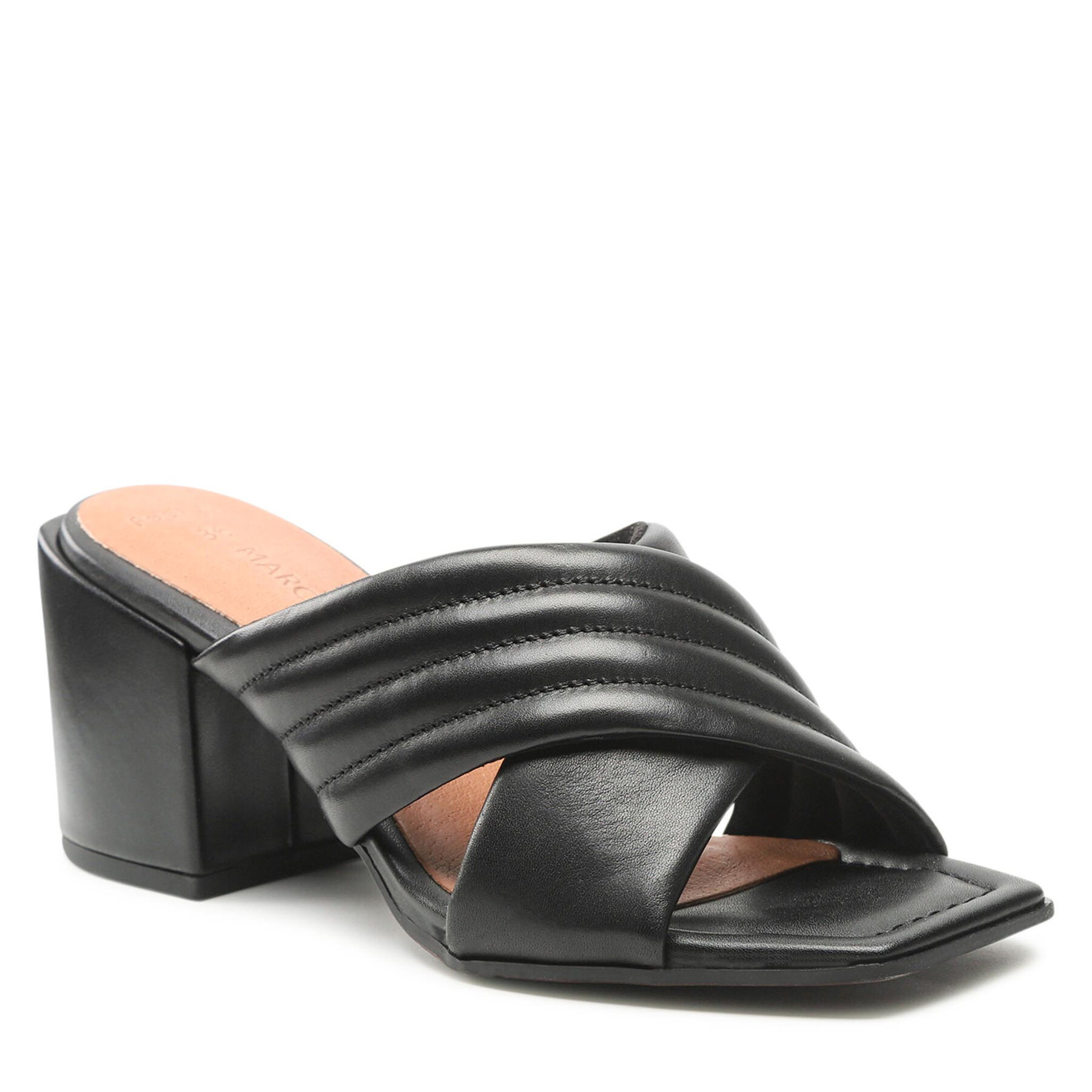 Șlapi Marco Tozzi 2-27204-28 Black Antic 002 epantofi.ro imagine noua