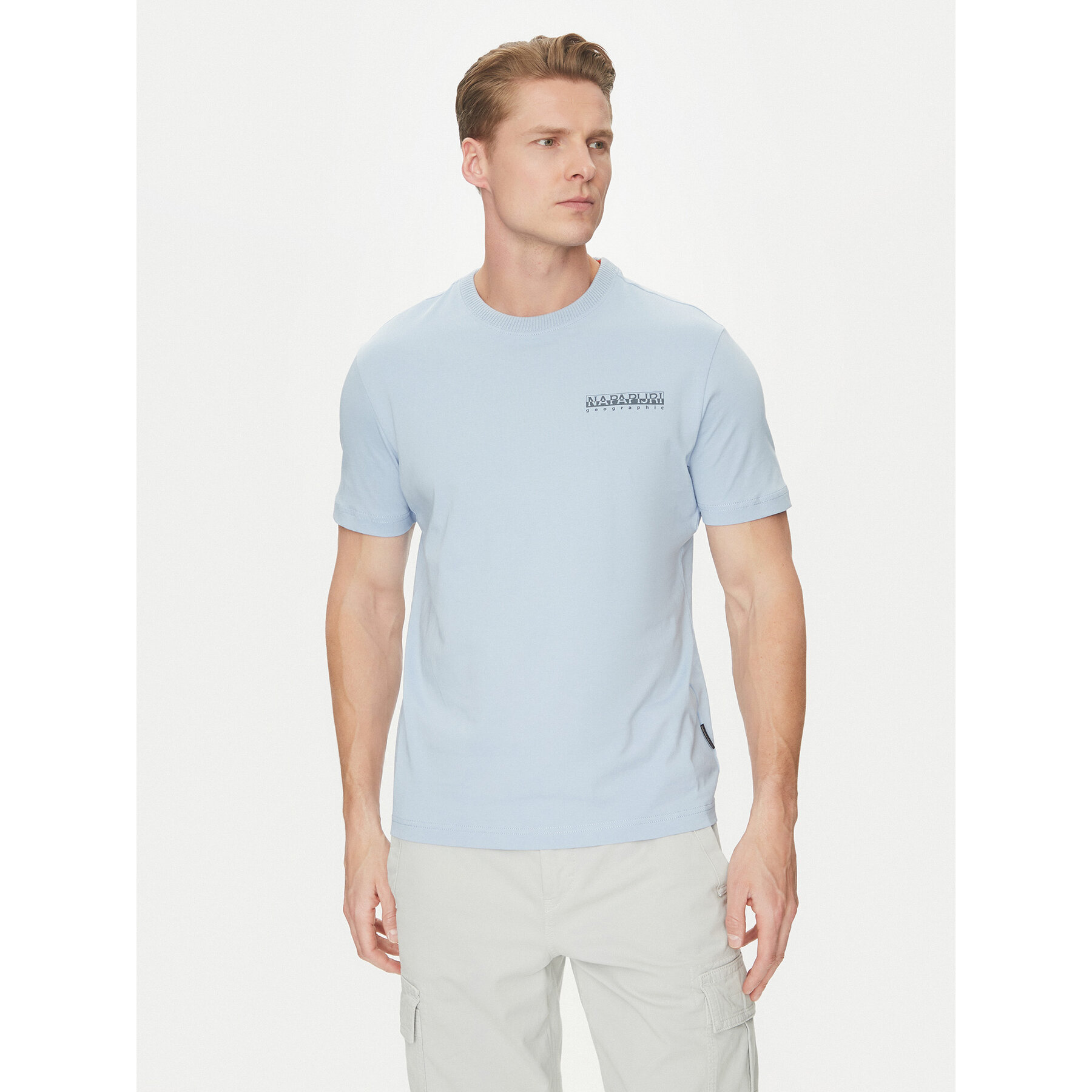 Napapijri T-Shirt S-Sovana NP0A4IE4 Γαλάζιο Regular Fit