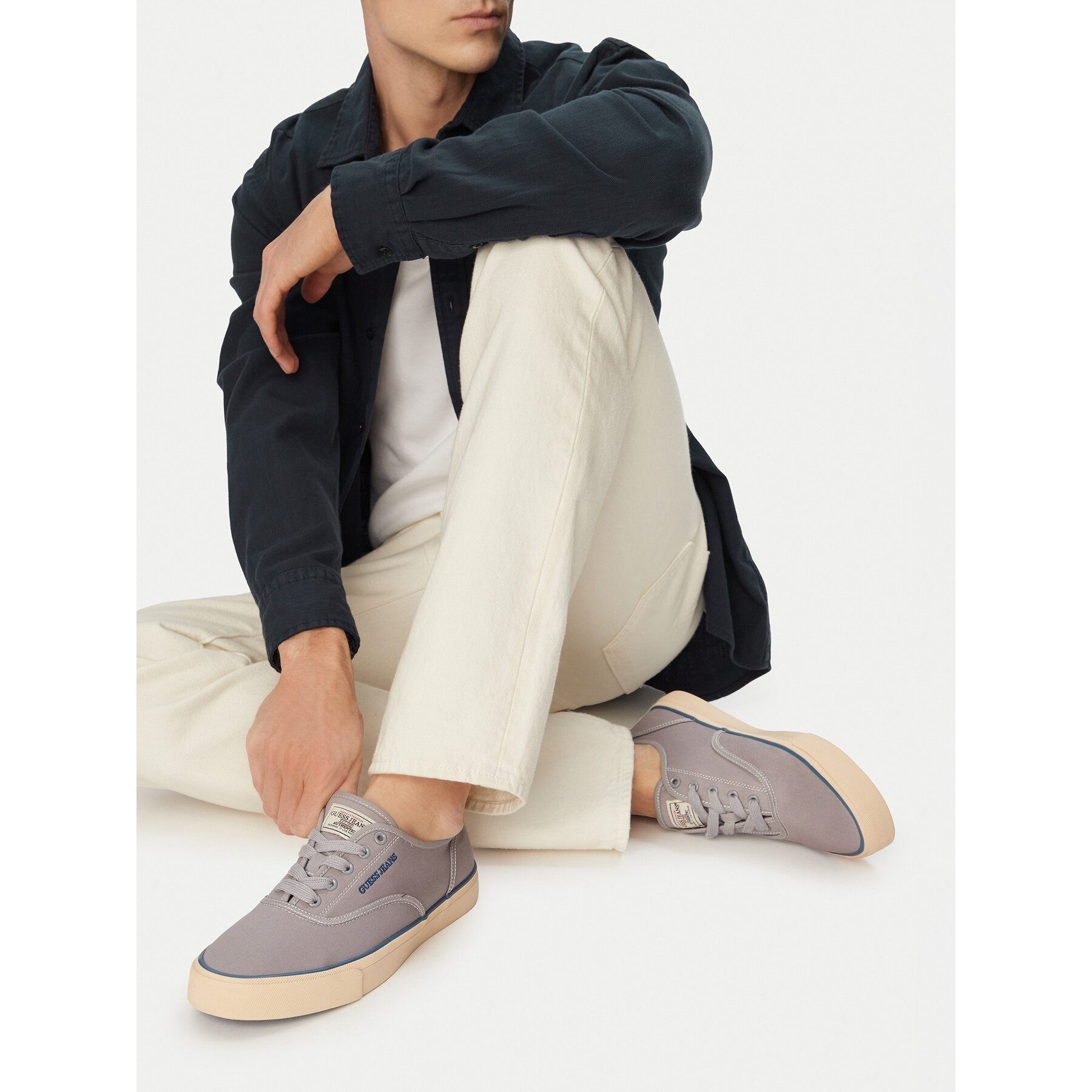 Tenisice Guess Jeans CWBEO-ROCKFORD-01 WE Siva