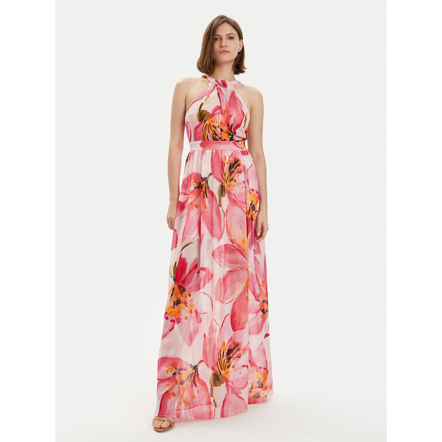 Gaudi Sommerkleid 411FD15036 Rosa Regular Fit