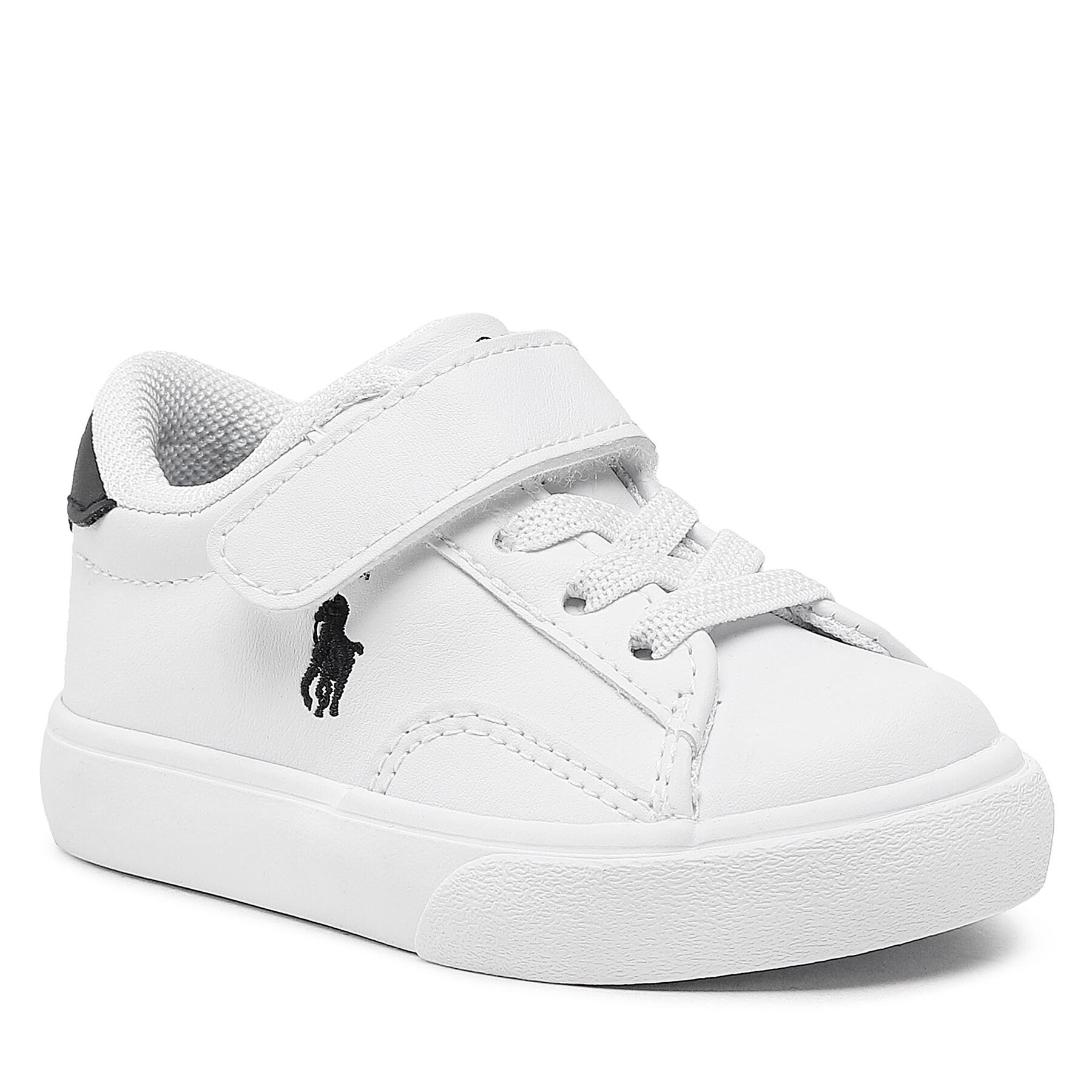 Polo Ralph Lauren Theron V Ps RF104104 White Smooth PU/Navy w/ Navy PP – Сникърси