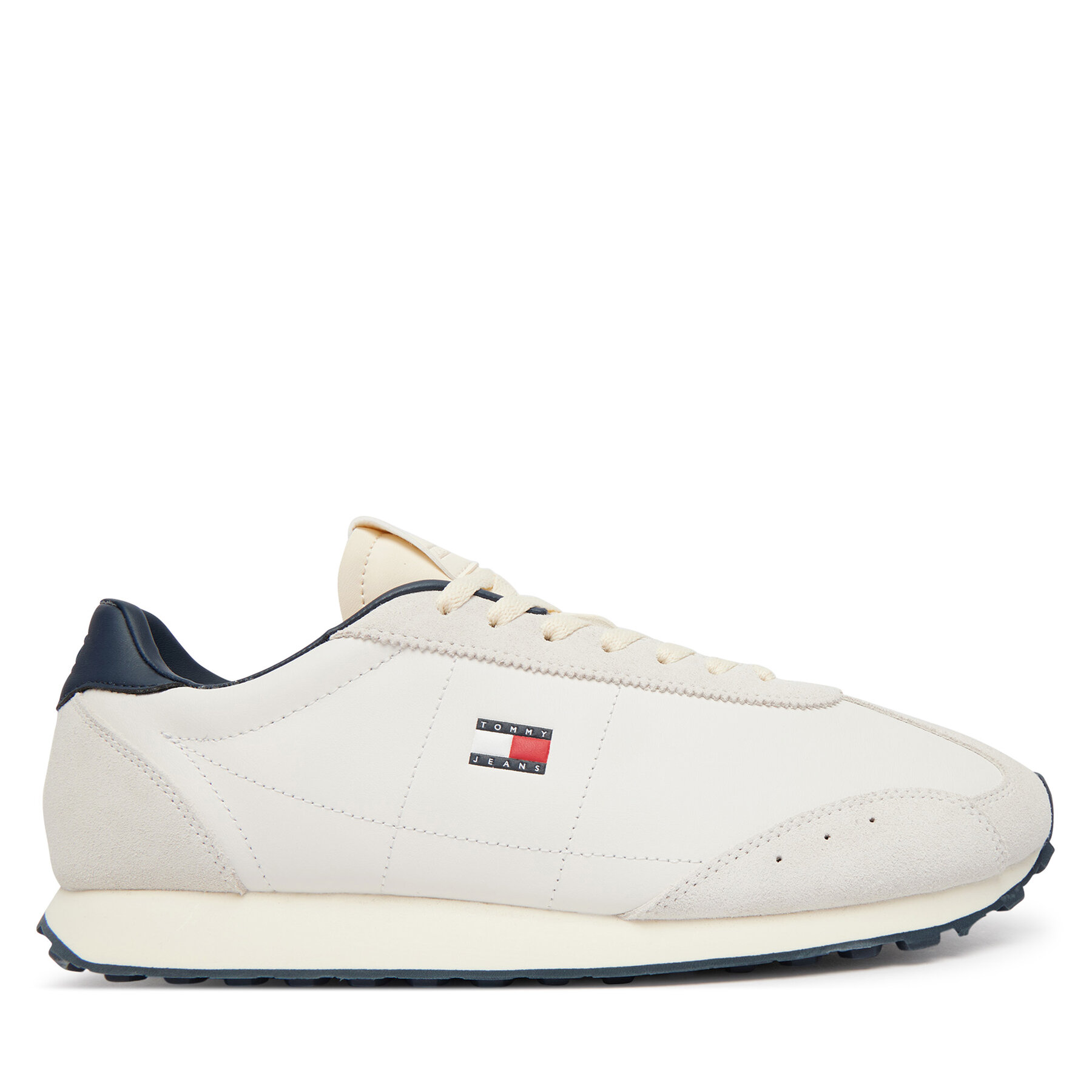 Sneakers Tommy Jeans Tjm Retro Runner Archive Mix Mat EM0EM01763 Bej deschis