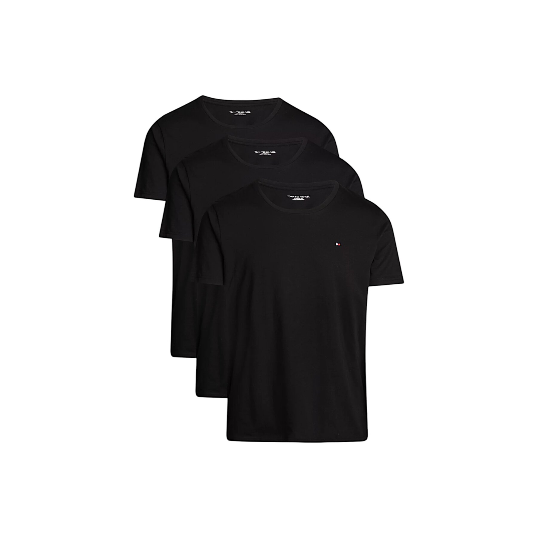 Tommy Hilfiger T-Shirt Q-roa-34859 Schwarz Regular Fit