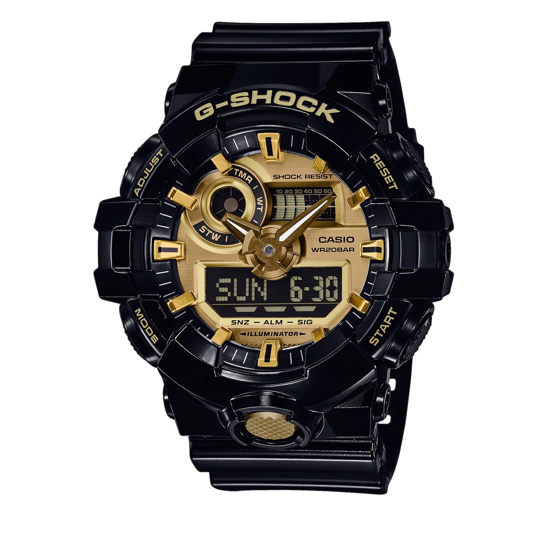 Sat G-Shock GA-710GB-1AER Crna
