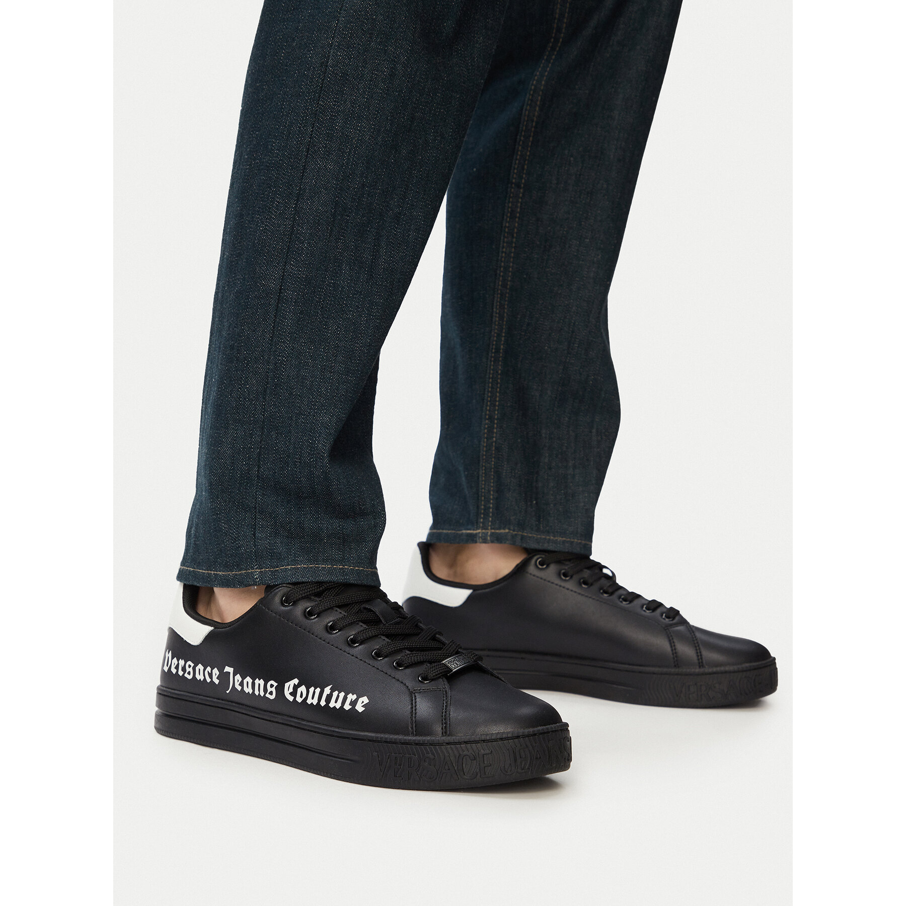 Sneakers Versace Jeans Couture 80YA3SKC Negru