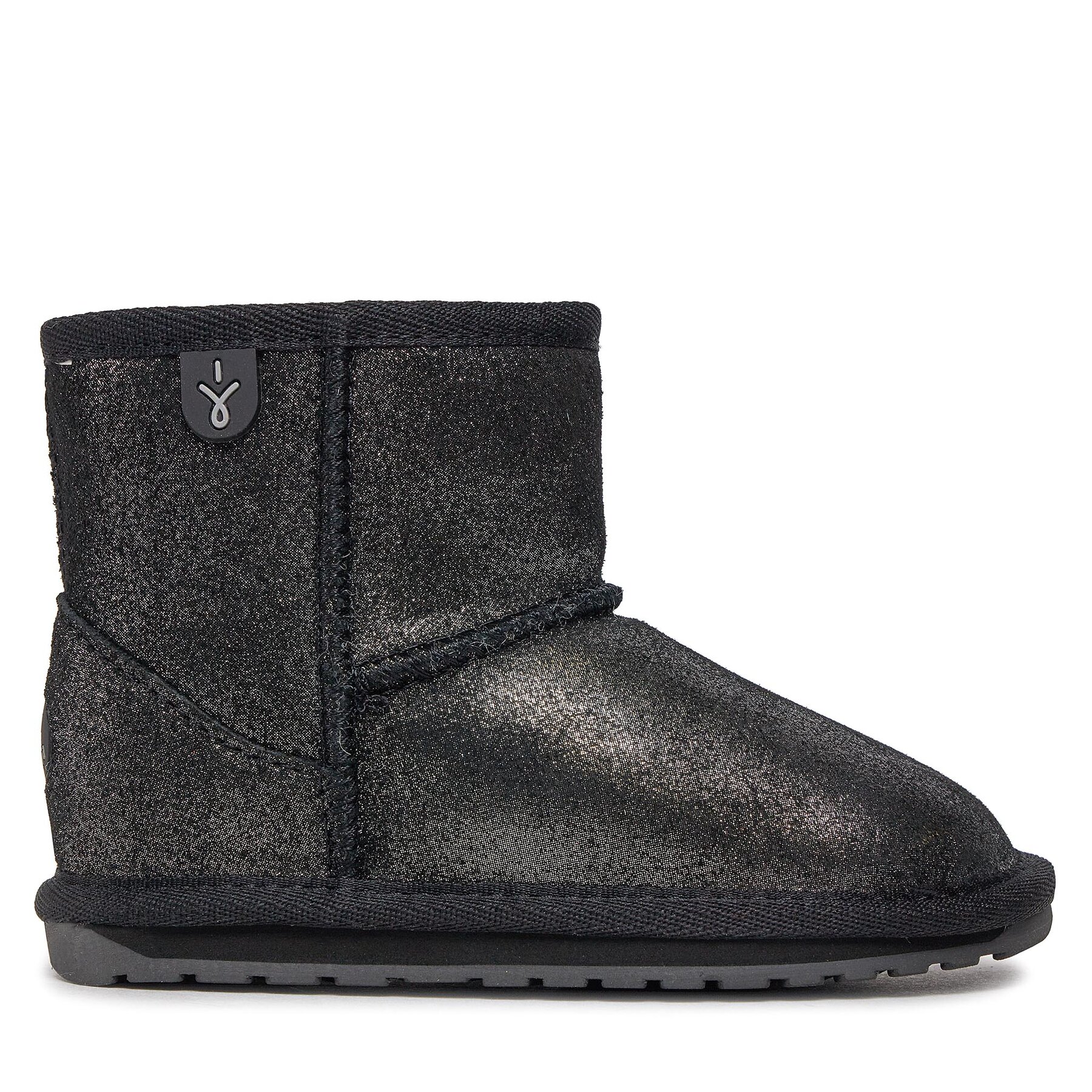 Gyerek Hótaposó EMU Australia, Méret: 24, Fekete, Wallaby Mini Metallic K11856